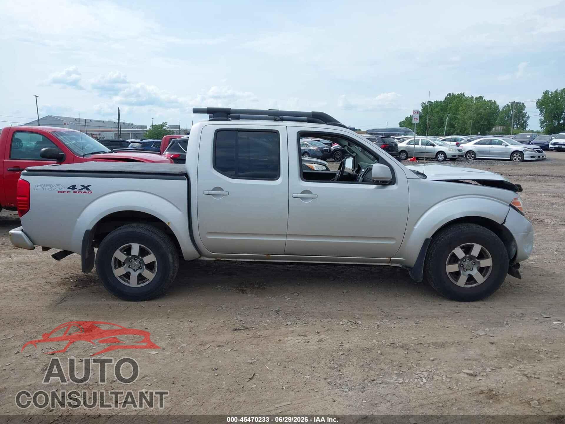 NISSAN FRONTIER 2012 - 1N6AD0EV1CC407404