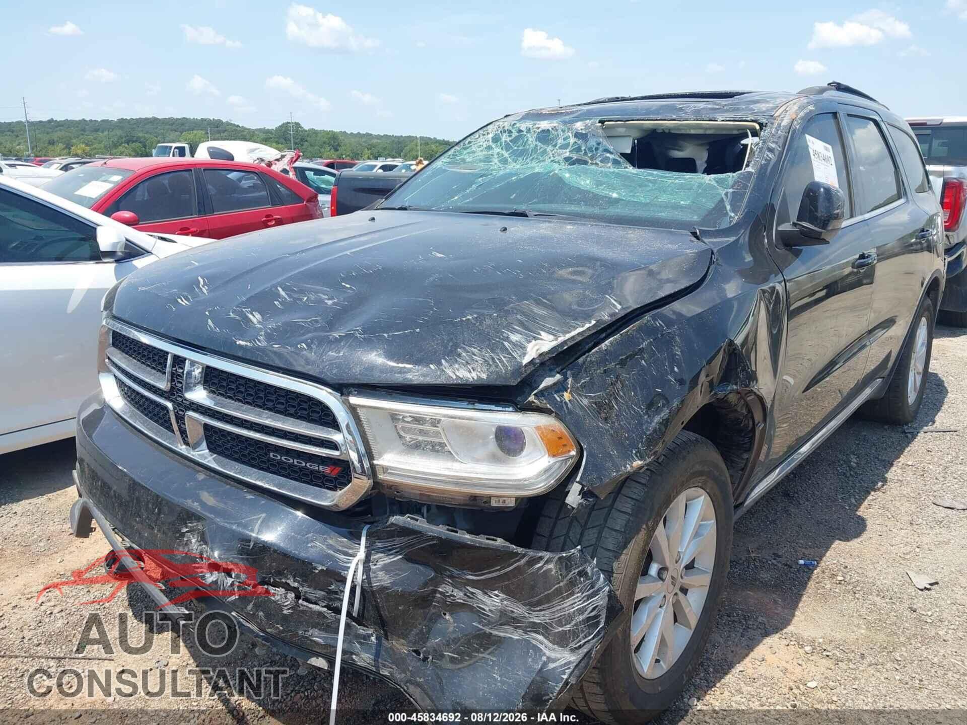 DODGE DURANGO 2019 - 1C4RDHAG3KC604634