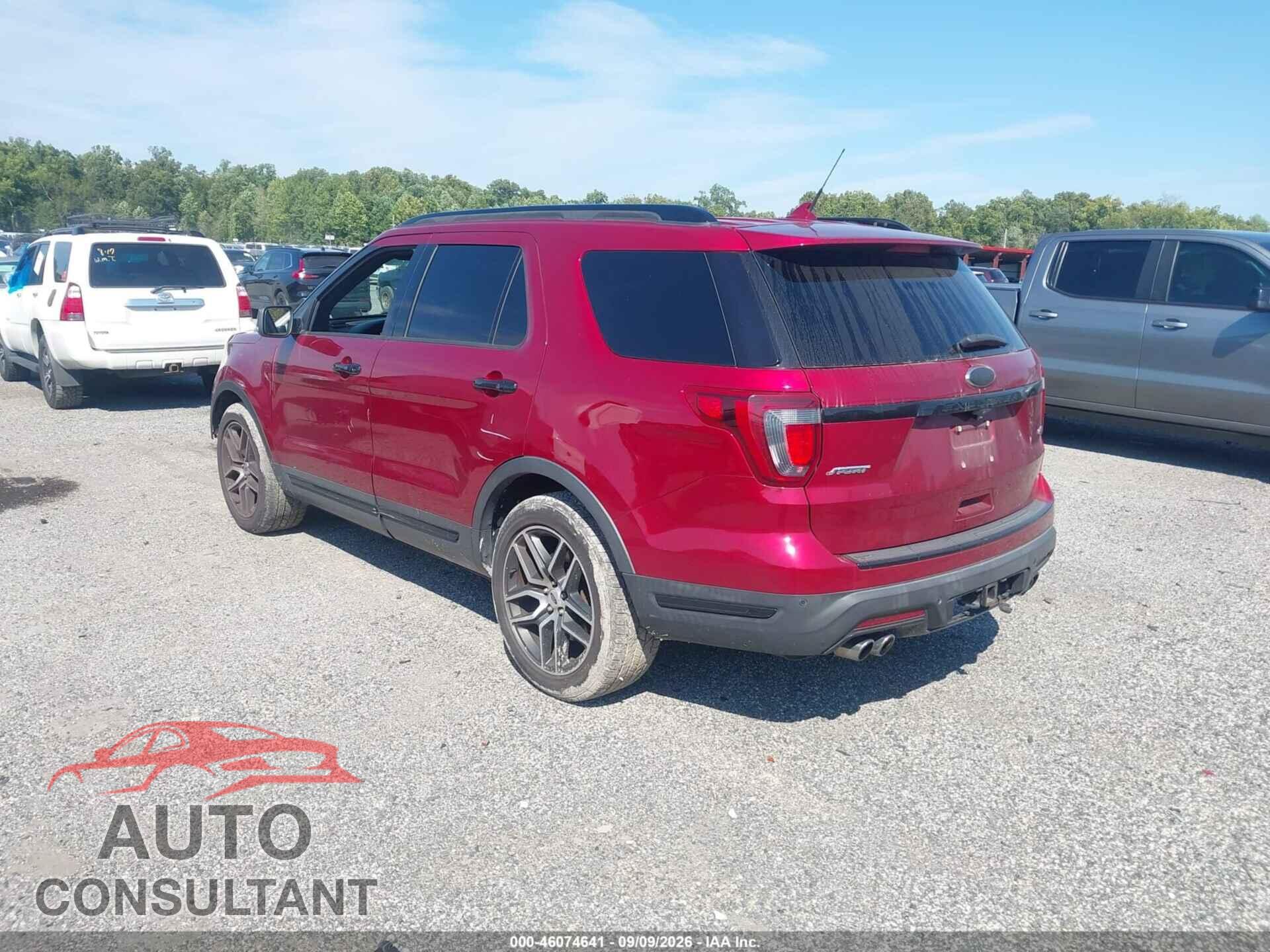 FORD EXPLORER 2018 - 1FM5K8GT9JGB25758