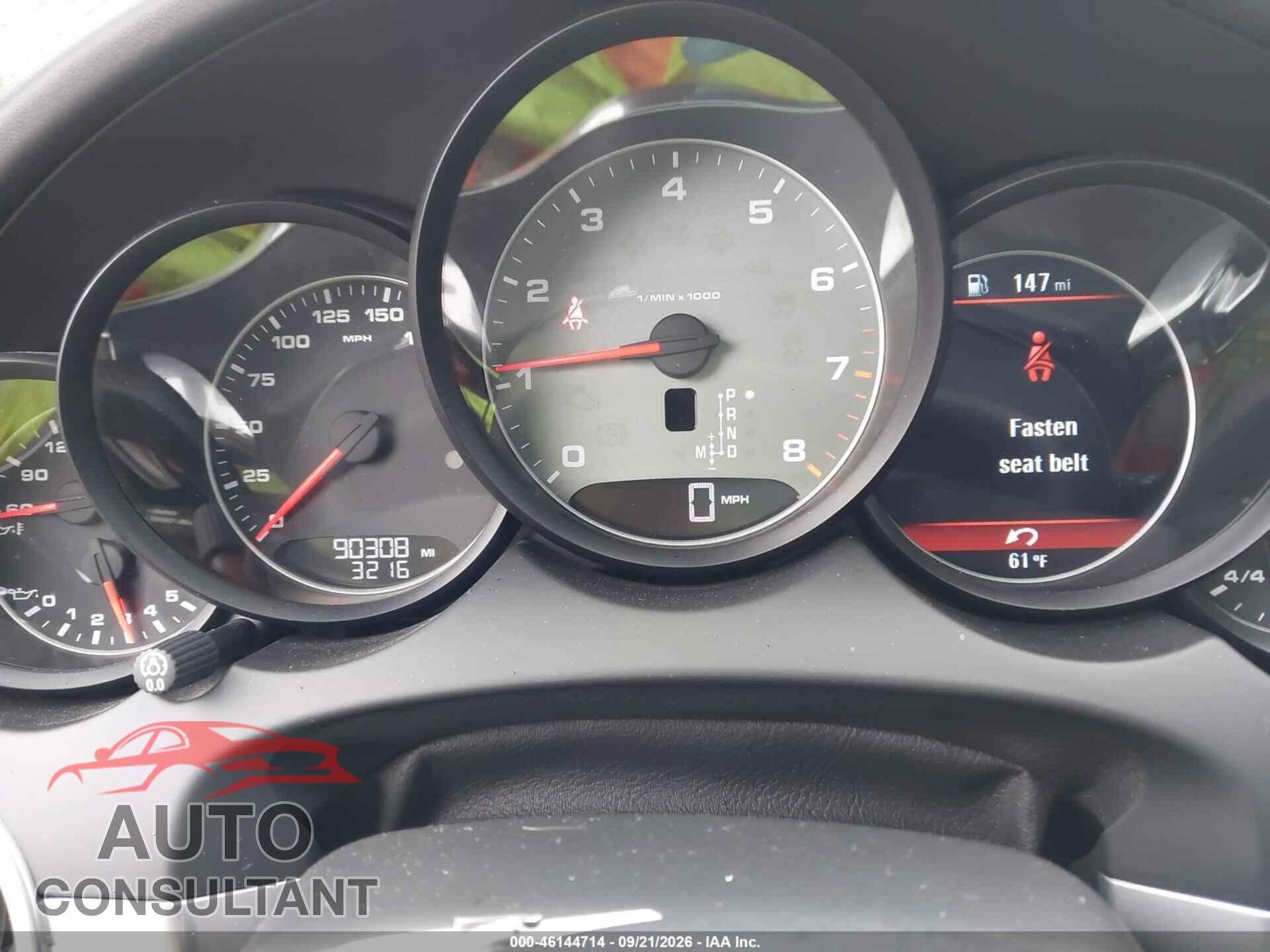 PORSCHE CAYENNE 2014 - WP1AD2A29ELA72873