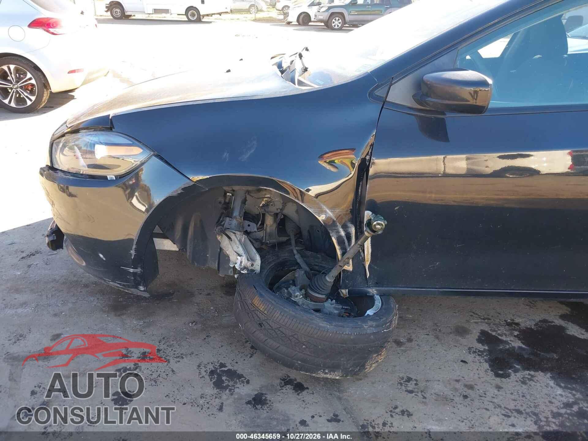 DODGE DART 2013 - 1C3CDFBA8DD340610