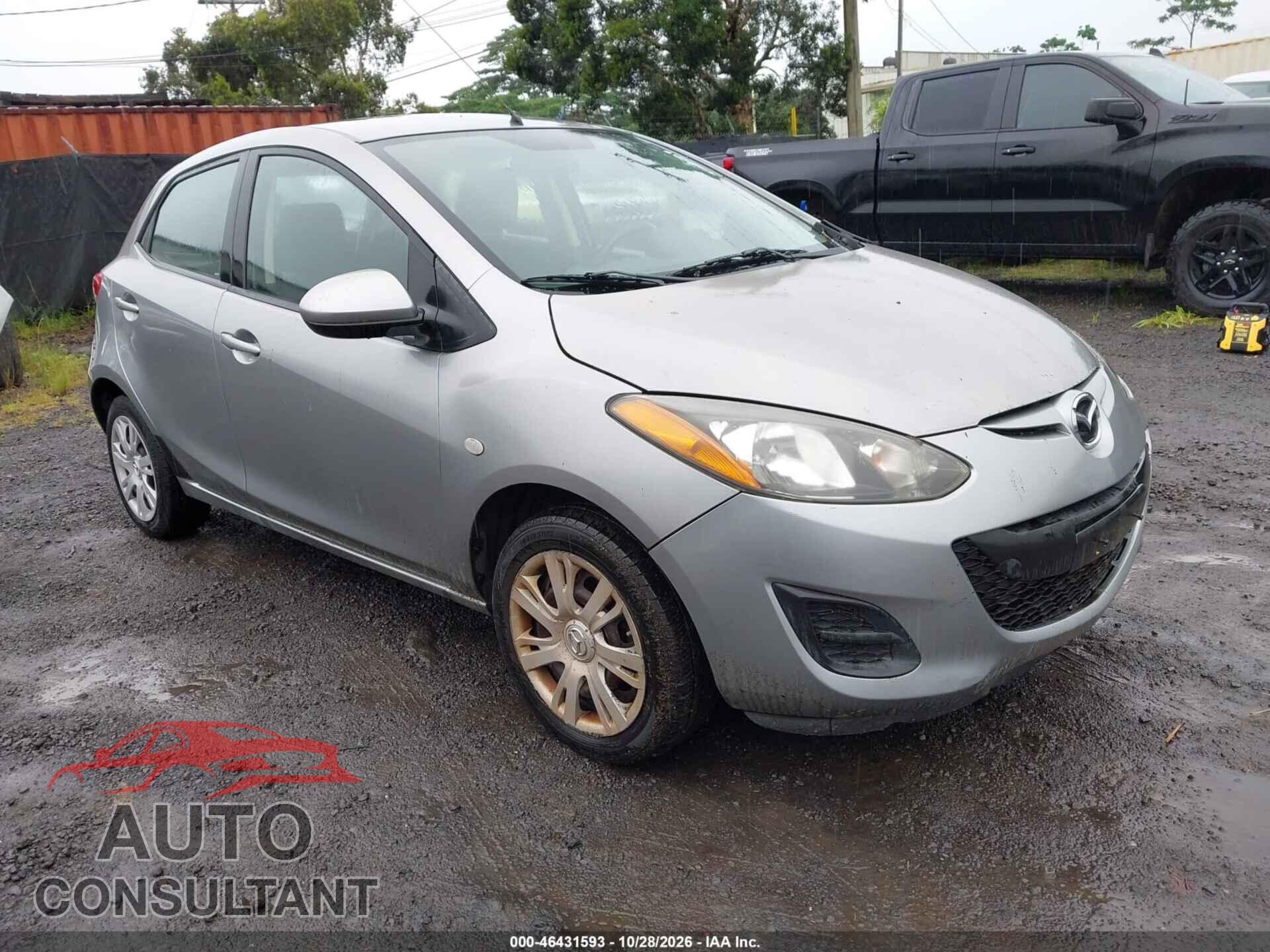 MAZDA MAZDA2 2013 - JM1DE1KY2D0154808