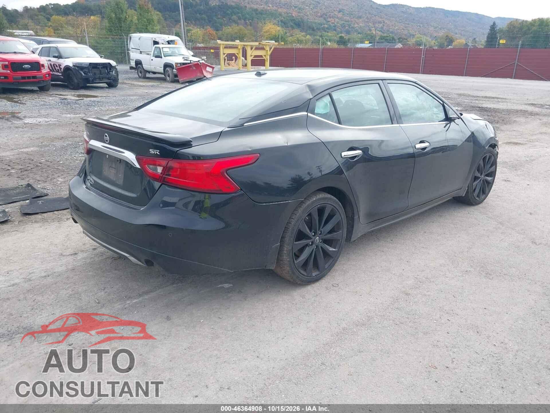 NISSAN MAXIMA 2017 - 1N4AA6AP2HC446876