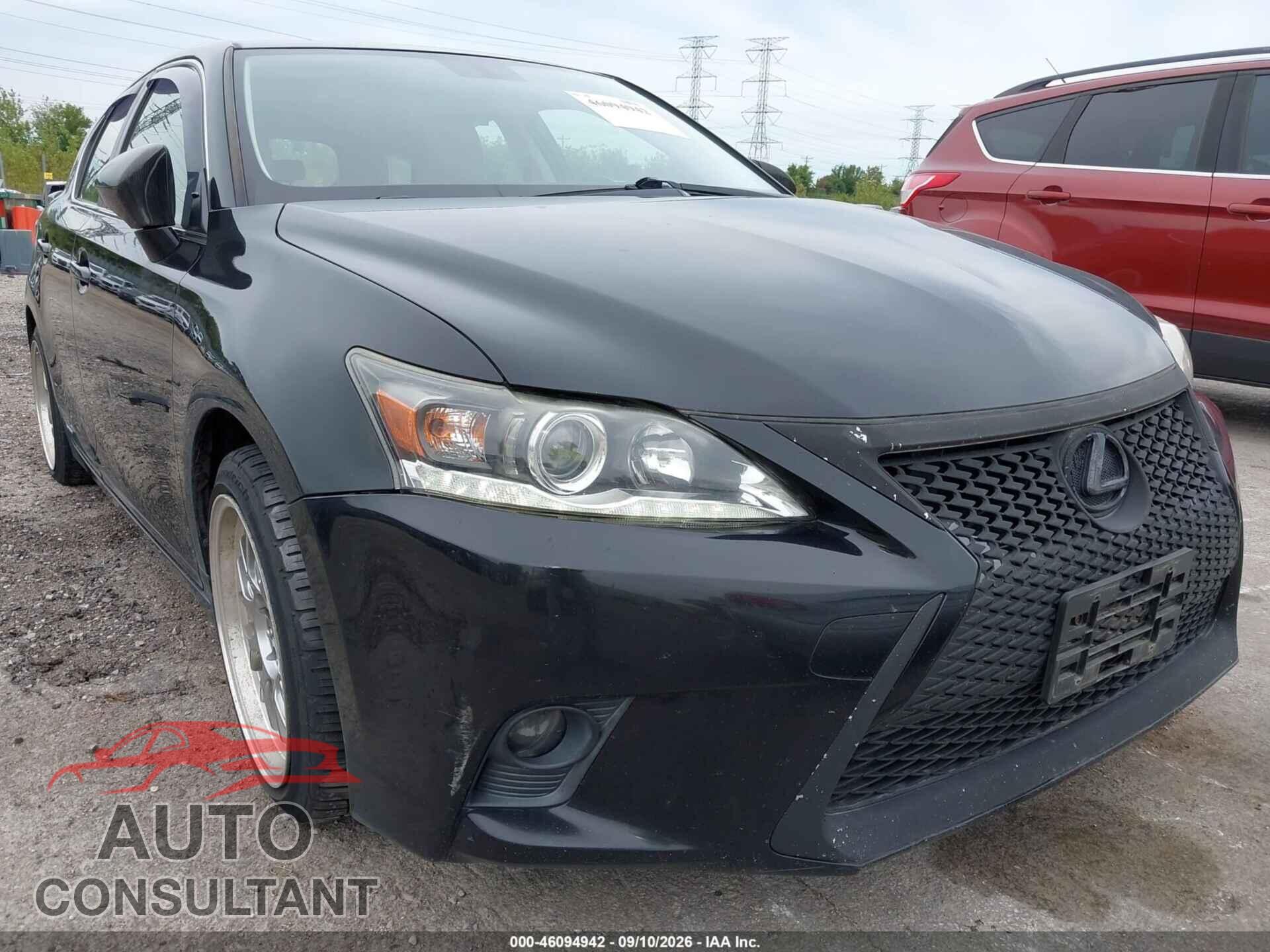 LEXUS CT 200H 2014 - JTHKD5BH5E2188294