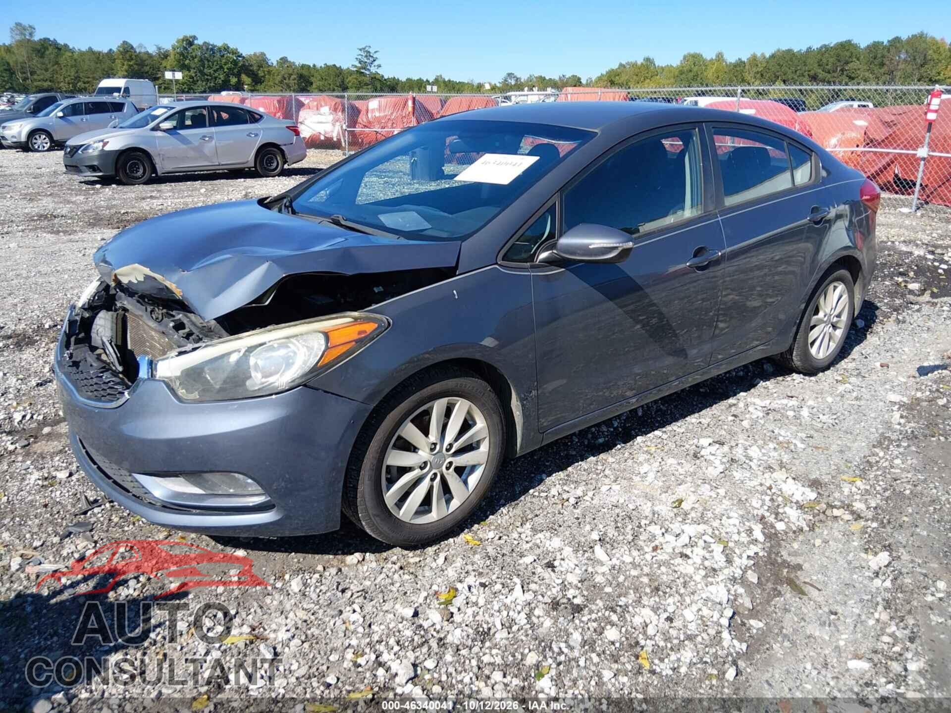 KIA FORTE 2016 - KNAFX4A68G5443006