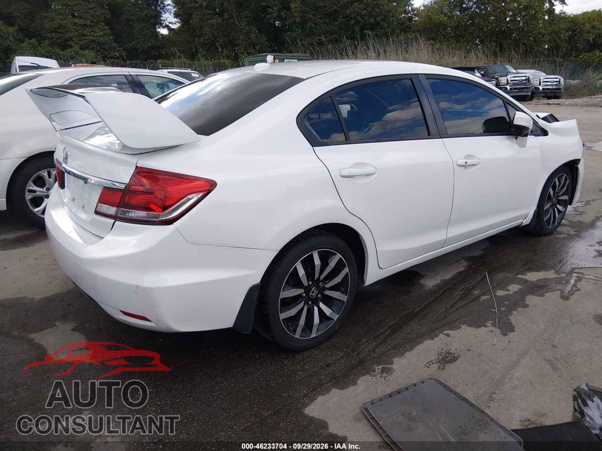 HONDA CIVIC 2014 - 19XFB2F92EE219319