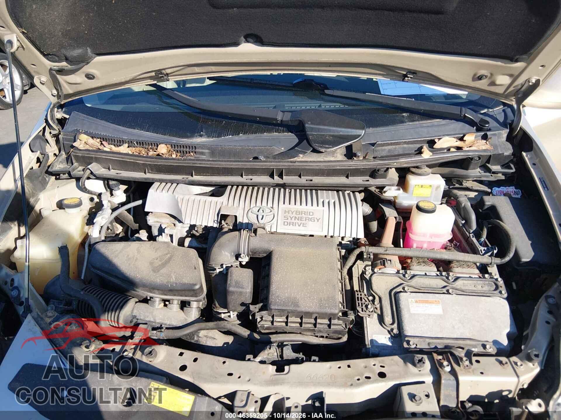 TOYOTA PRIUS 2010 - JTDKN3DU0A1302425
