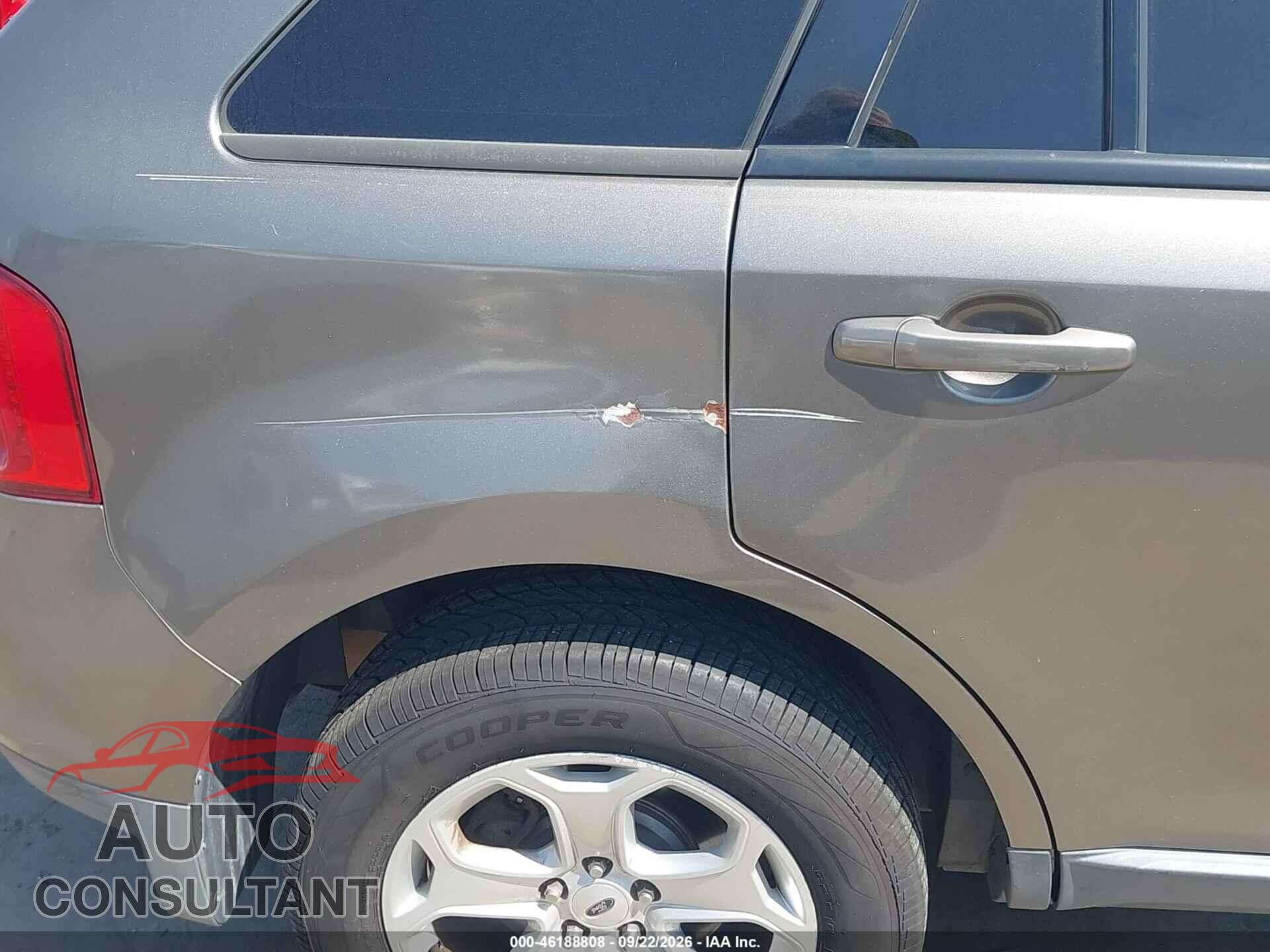 FORD EDGE 2013 - 2FMDK3JC3DBB89572