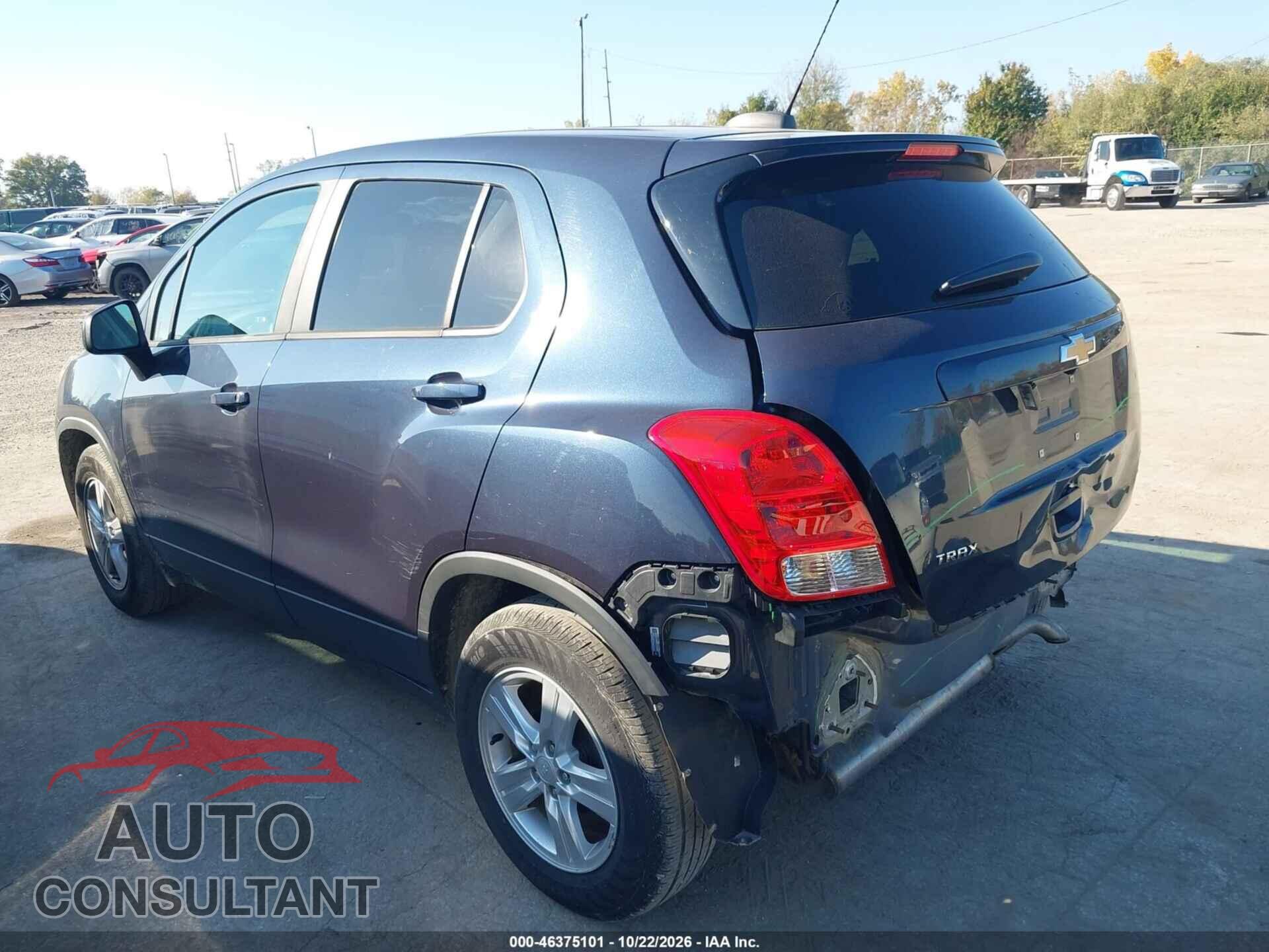 CHEVROLET TRAX 2019 - 3GNCJKSB3KL192077