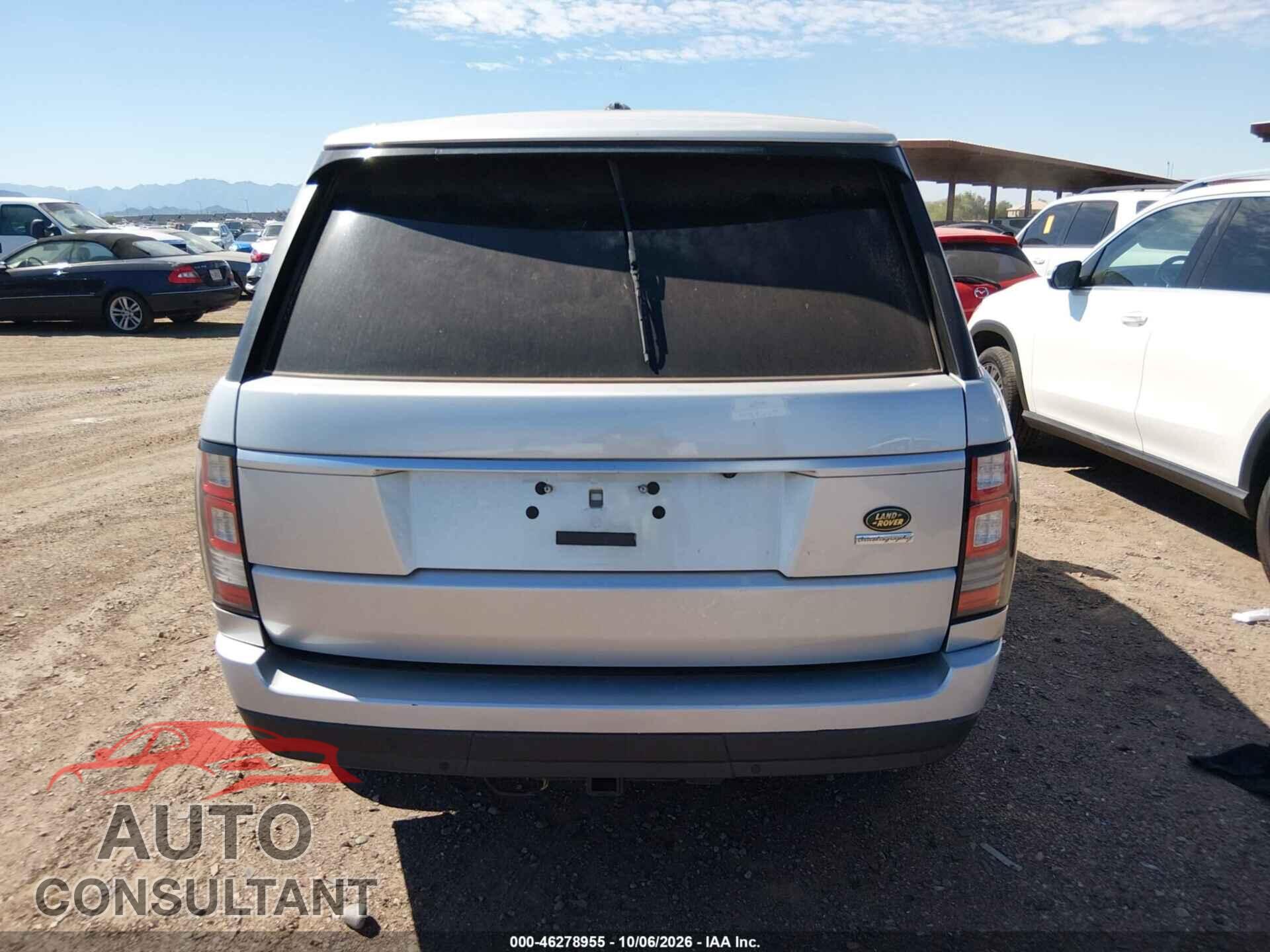 LAND ROVER RANGE ROVER 2014 - SALGV2TF2EA185982