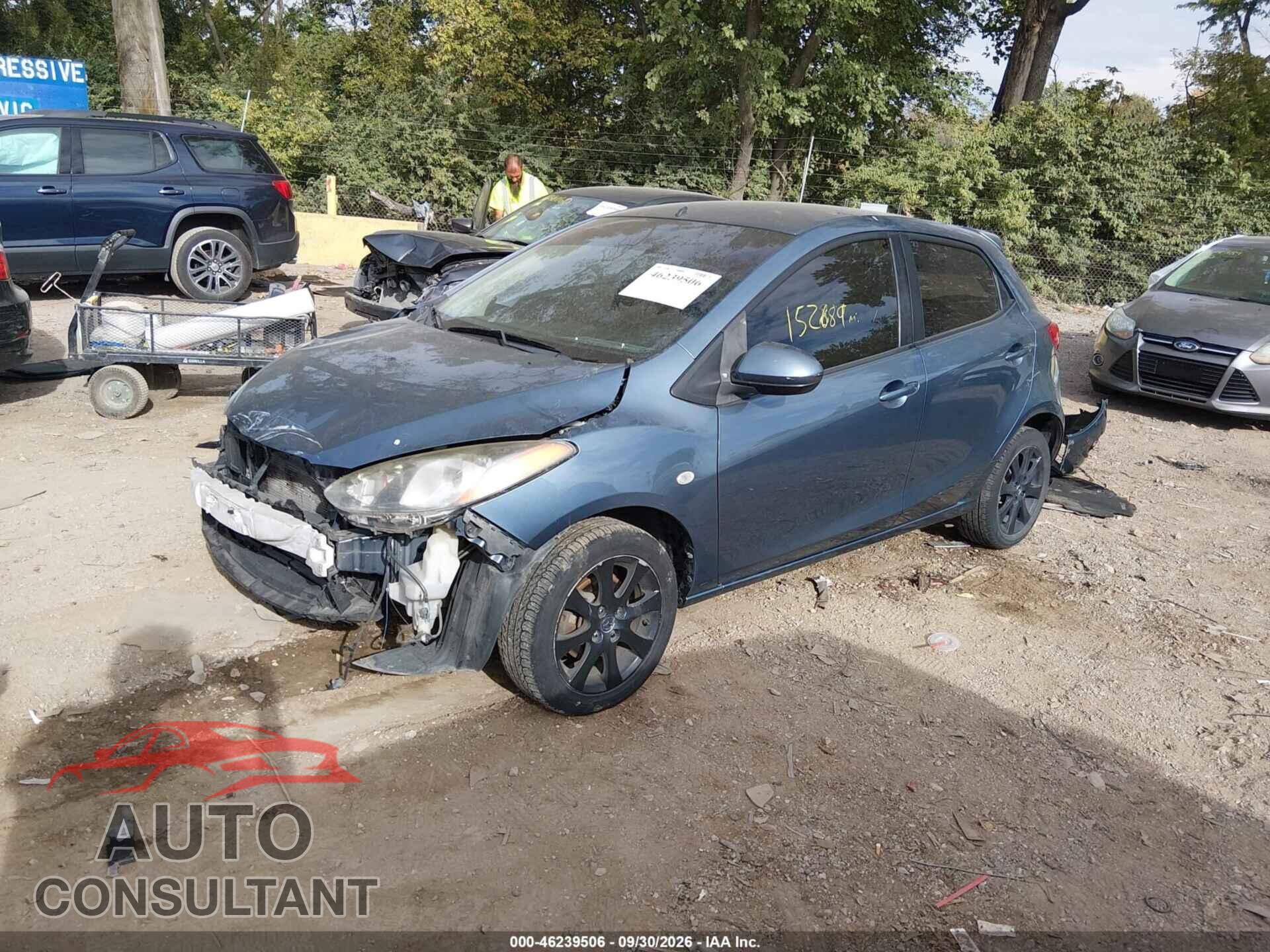 MAZDA MAZDA2 2014 - JM1DE1LY7E0176237