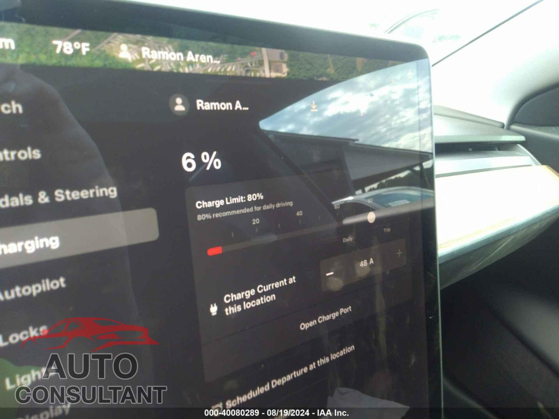 TESLA MODEL 3 2020 - 5YJ3E1ECXLF746856