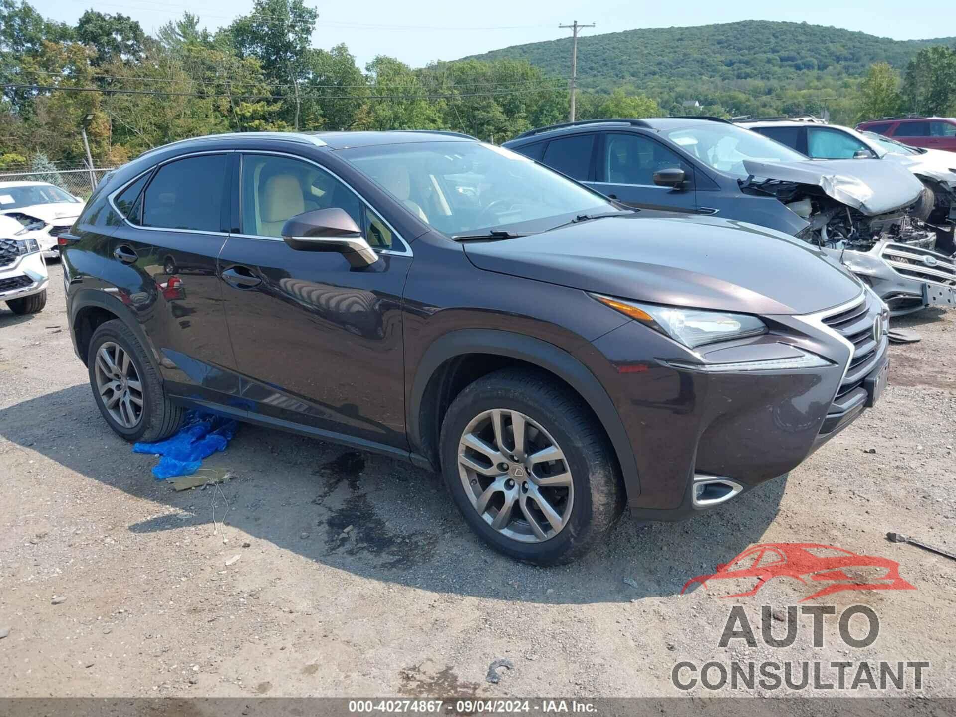 LEXUS NX 200T 2015 - JTJBARBZ7F2000674