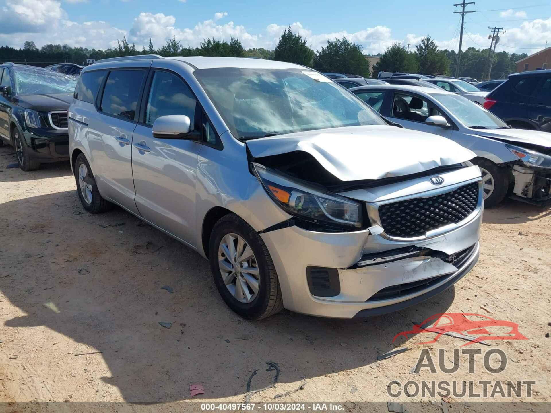 KIA SEDONA 2016 - KNDMB5C10G6092943