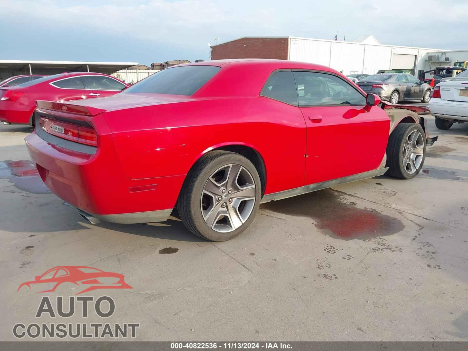 DODGE CHALLENGER 2012 - 2C3CDYBT7CH220554