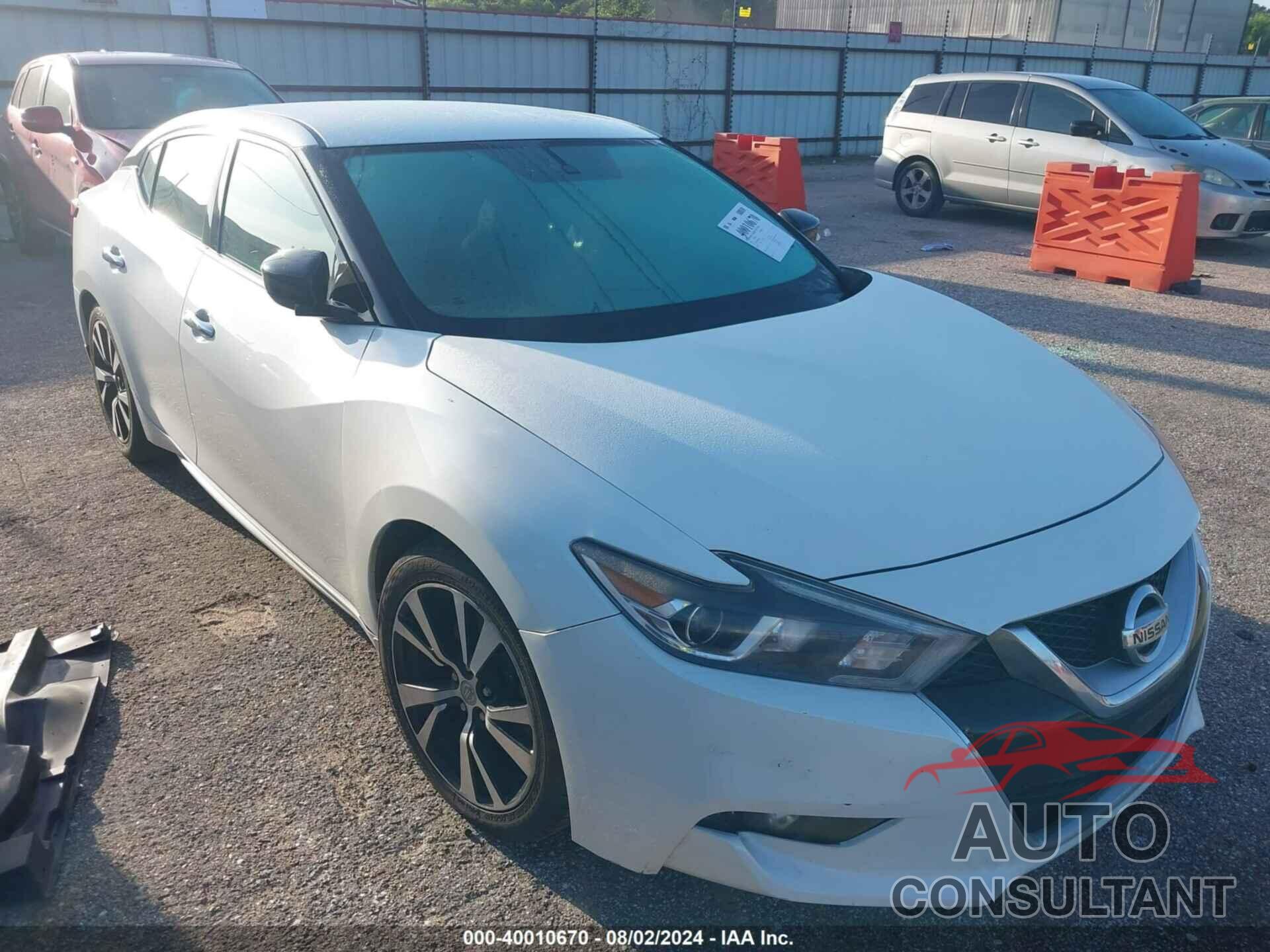 NISSAN MAXIMA 2017 - 1N4AA6AP9HC442226