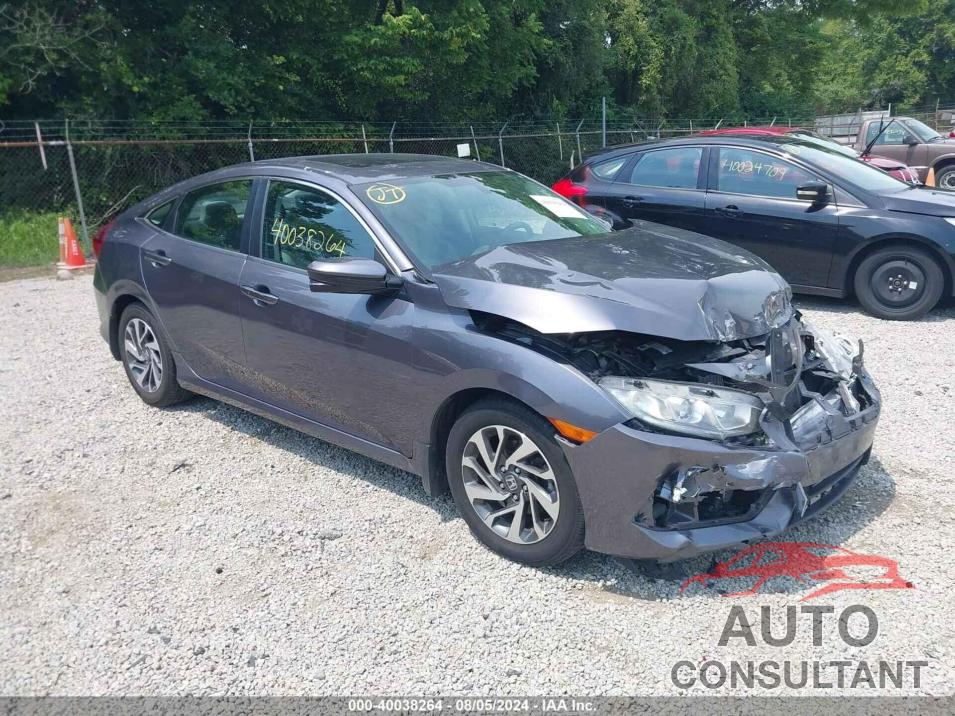 HONDA CIVIC 2016 - 19XFC2F74GE093527