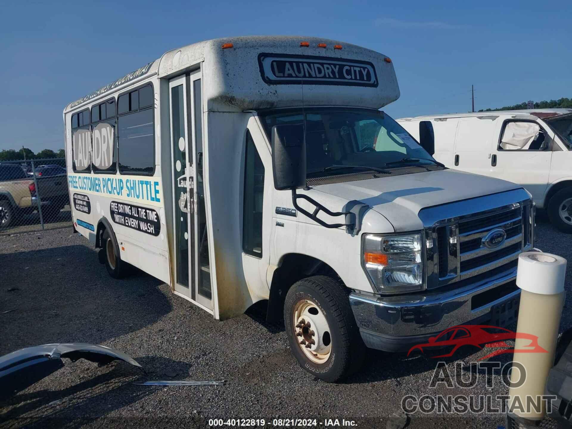 FORD E-350 CUTAWAY 2012 - 1FDEE3FL7CDA95823