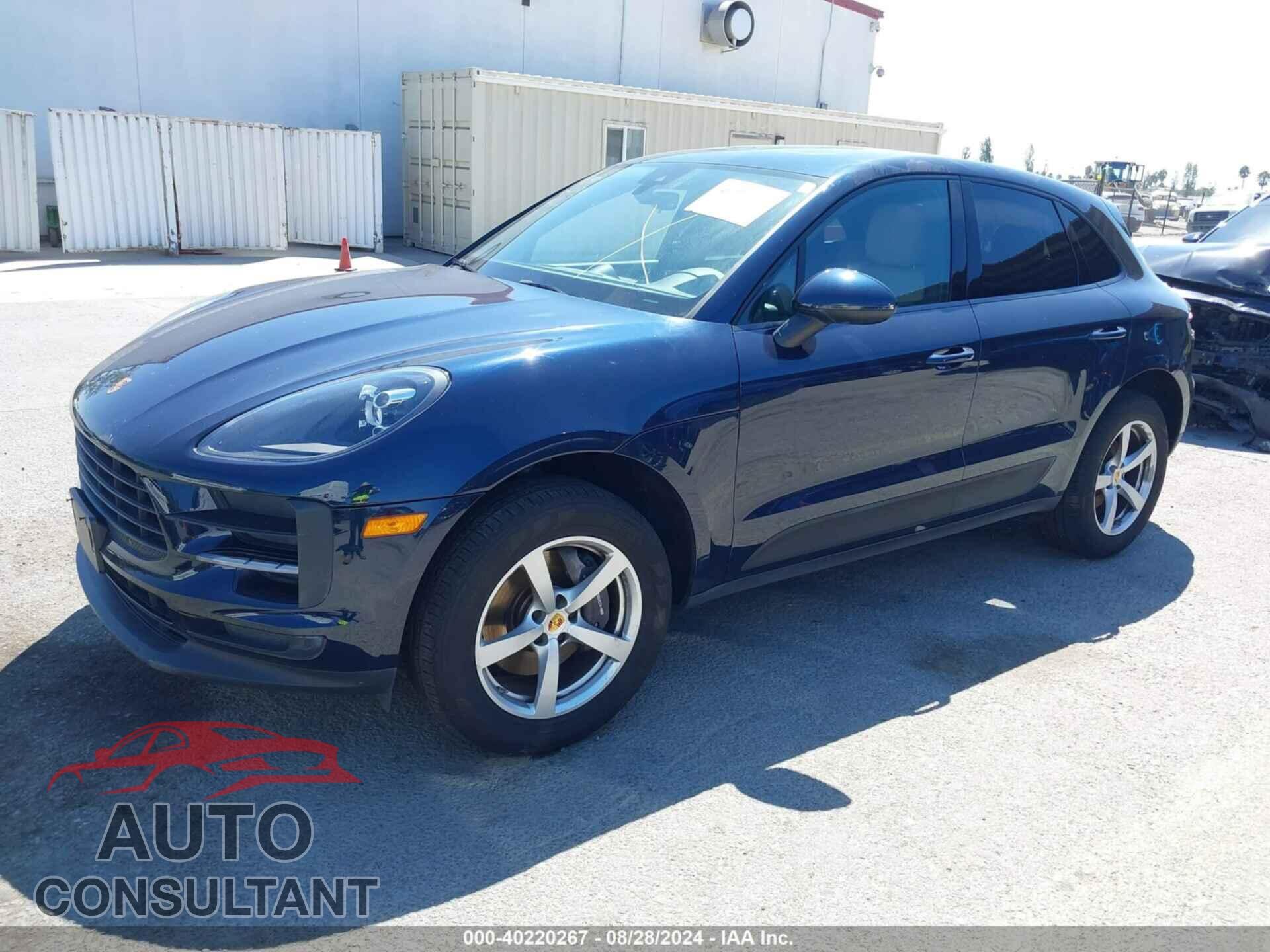 PORSCHE MACAN 2021 - WP1AA2A54MLB07787