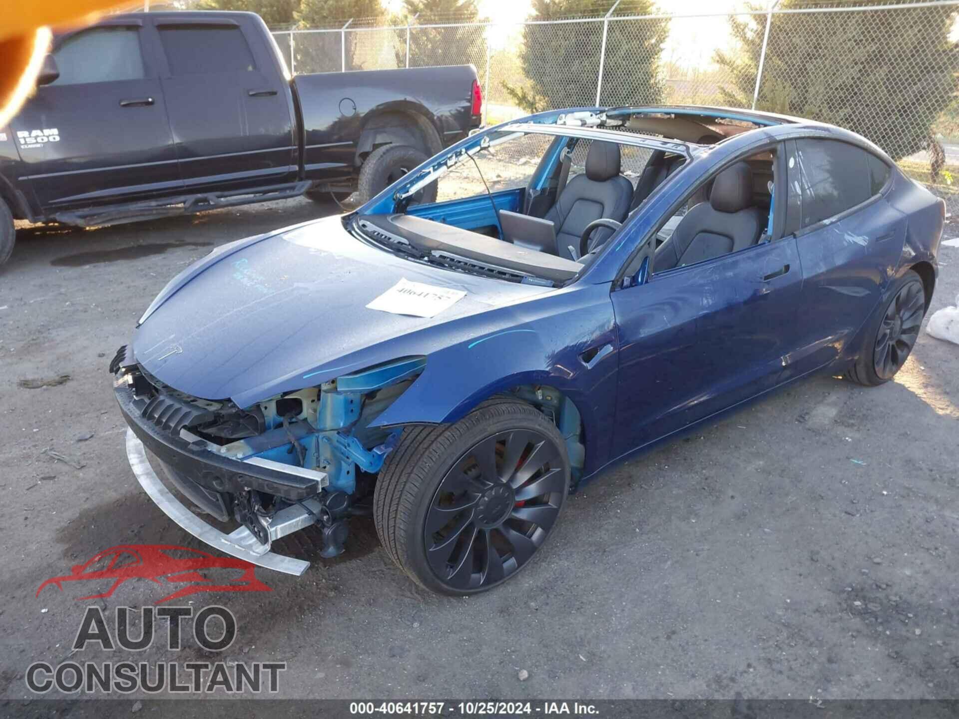 TESLA MODEL 3 2021 - 5YJ3E1EC2MF063373