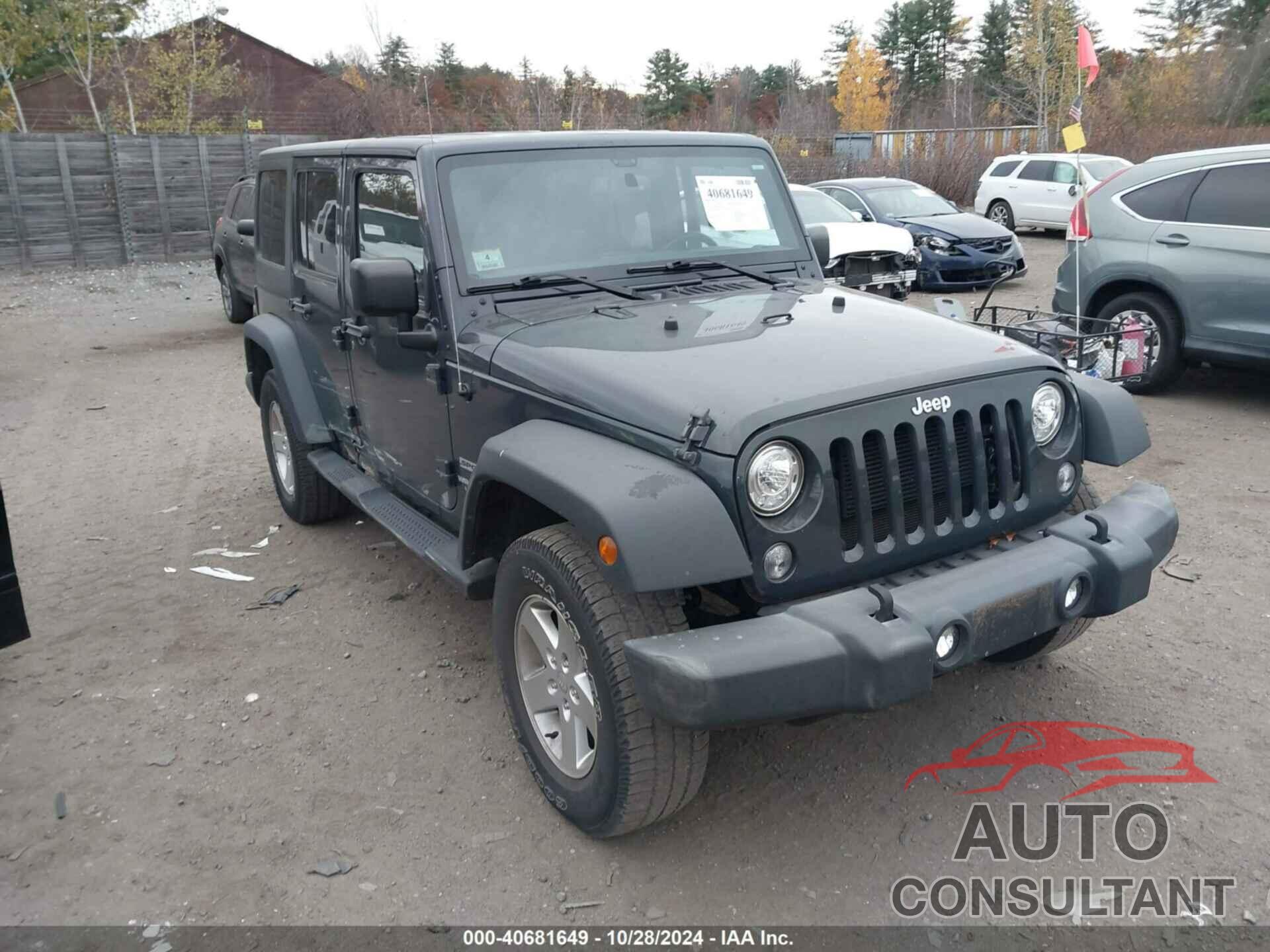 JEEP WRANGLER UNLIMITED 2017 - 1C4BJWDG0HL746930