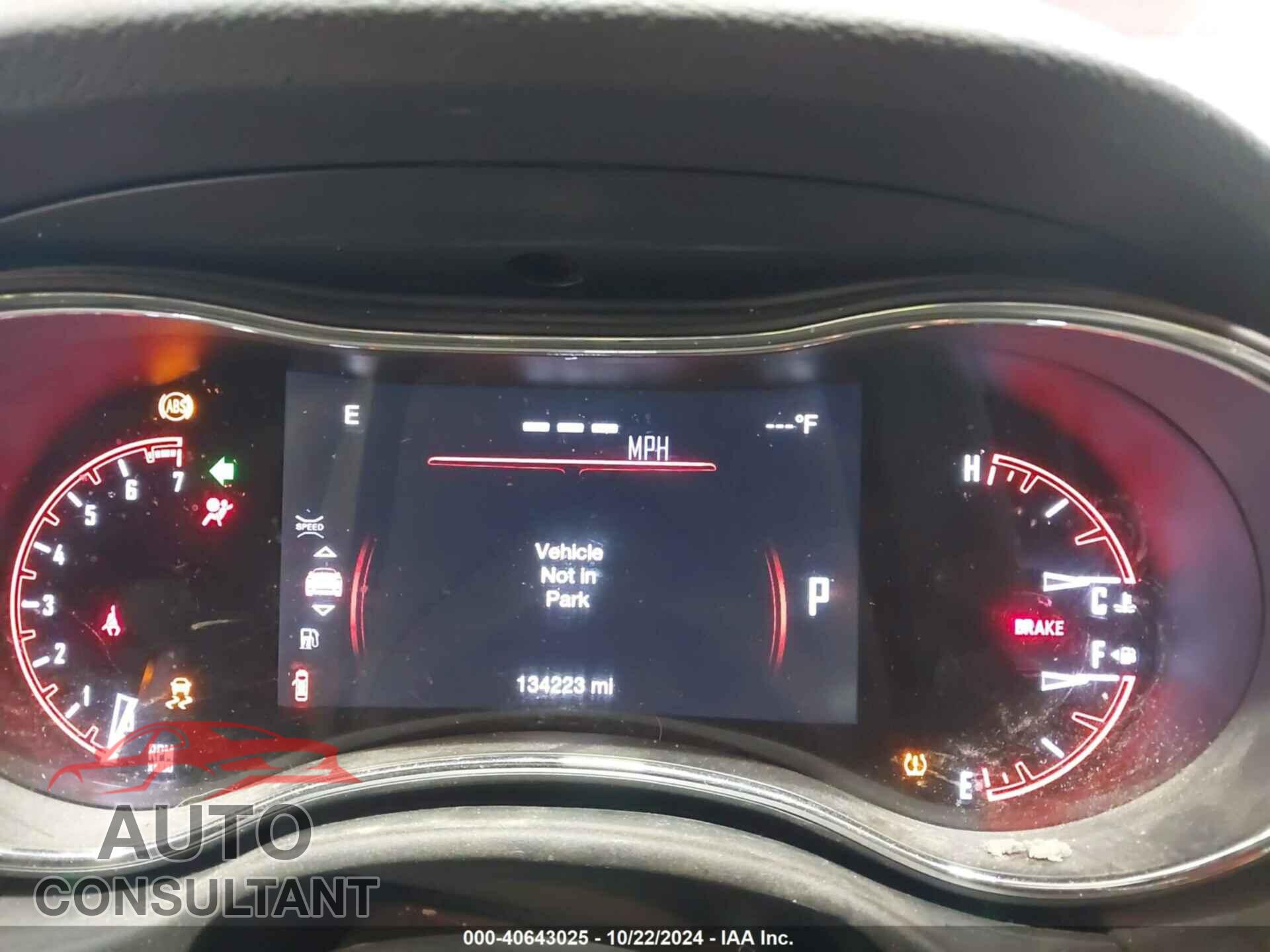 DODGE DURANGO 2016 - 1C4RDJAGXGC369891