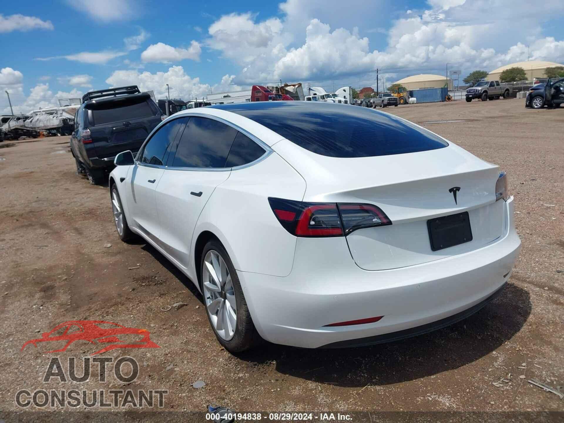 TESLA MODEL 3 2020 - 5YJ3E1EA6LF598820