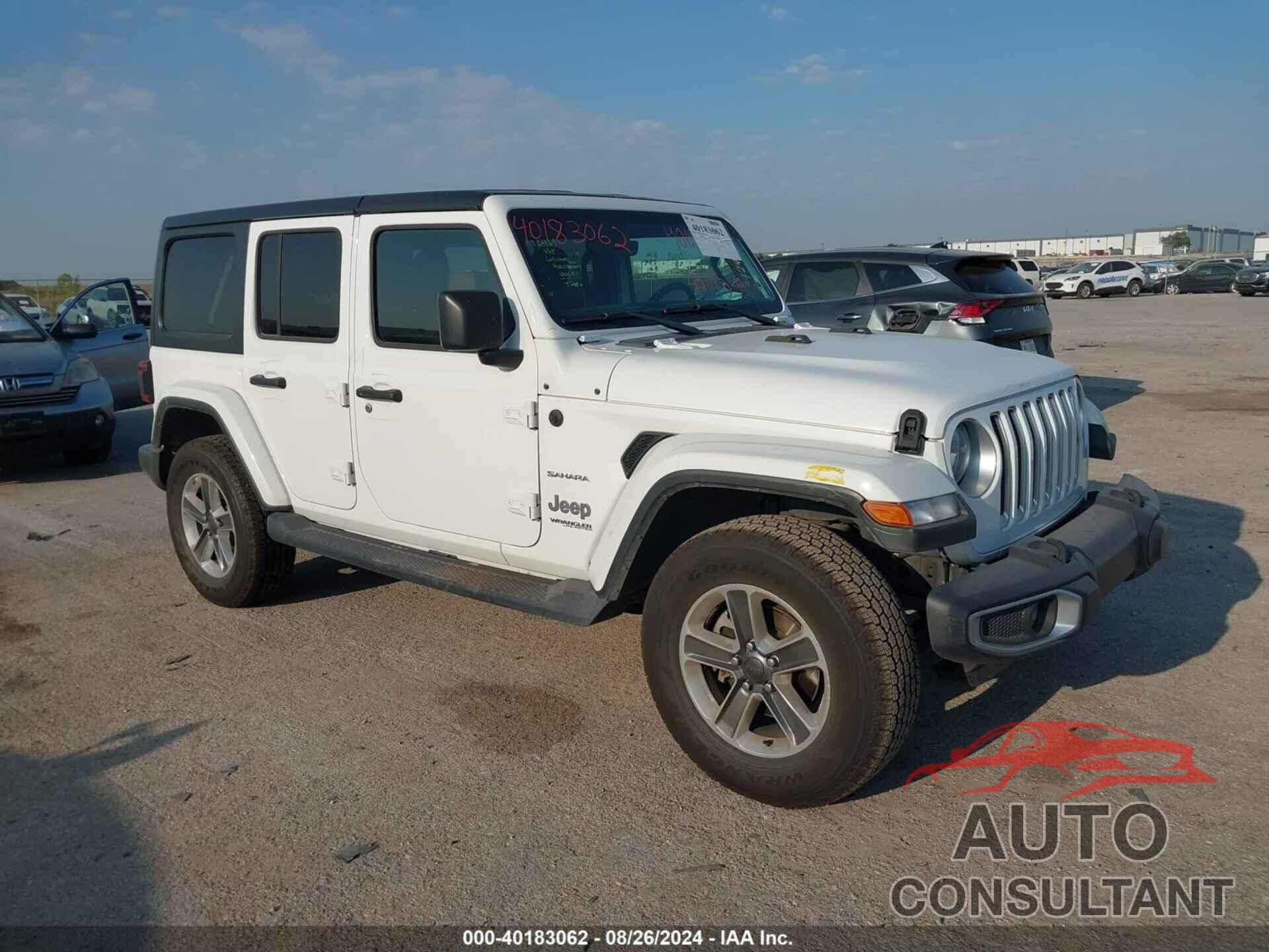 JEEP WRANGLER UNLIMITED 2018 - 1C4HJXEG1JW321686