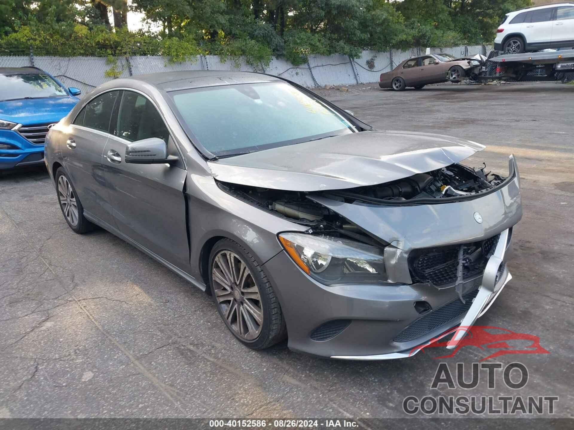 MERCEDES-BENZ CLA 250 2017 - WDDSJ4GB1HN437434