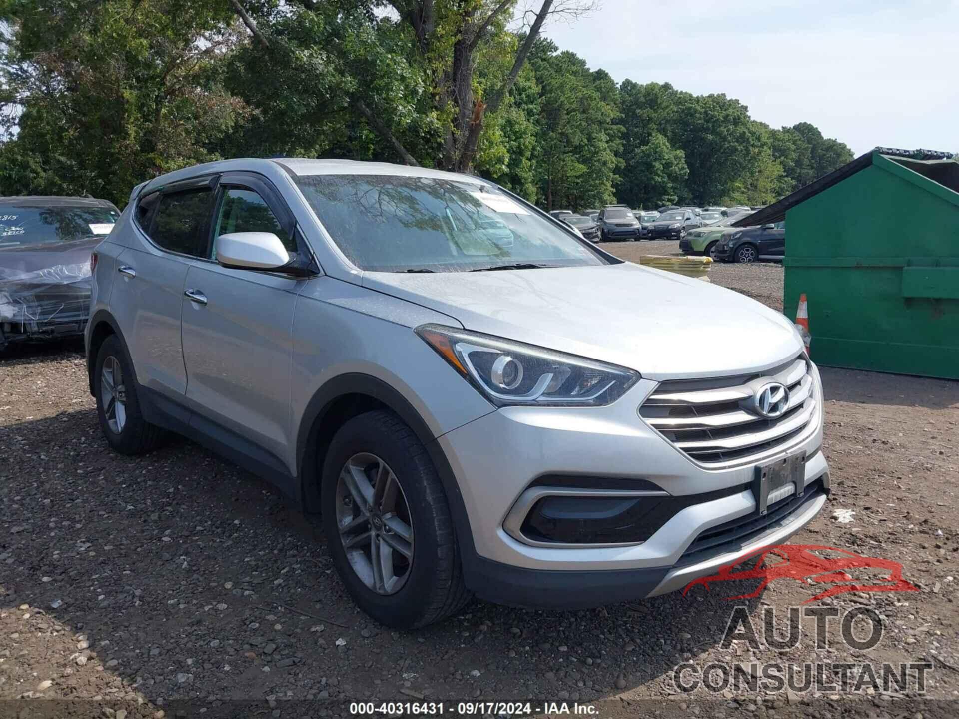 HYUNDAI SANTA FE SPORT 2017 - 5XYZTDLB0HG488682