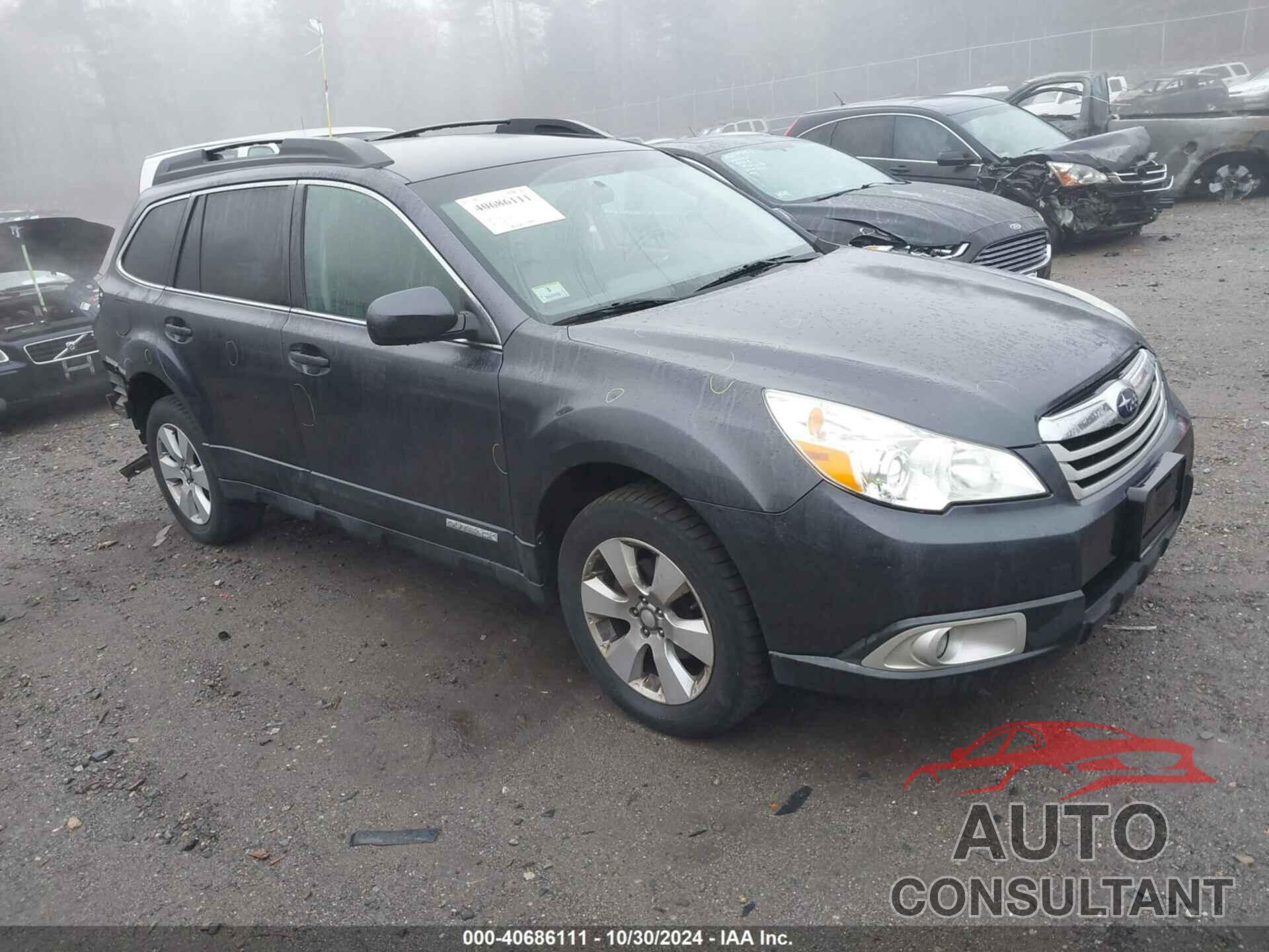 SUBARU OUTBACK 2011 - 4S4BRBCC9B3370876