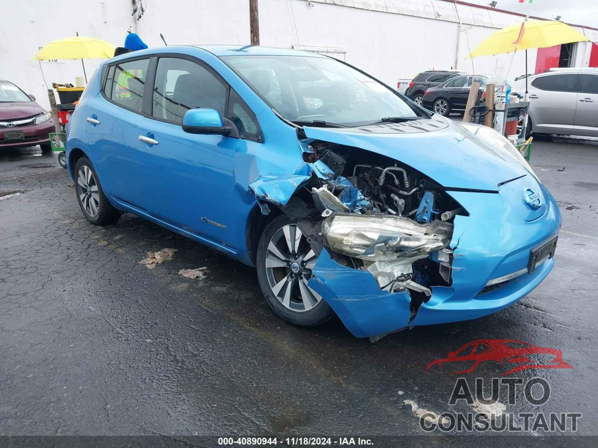 NISSAN LEAF 2013 - 1N4AZ0CP7DC415829