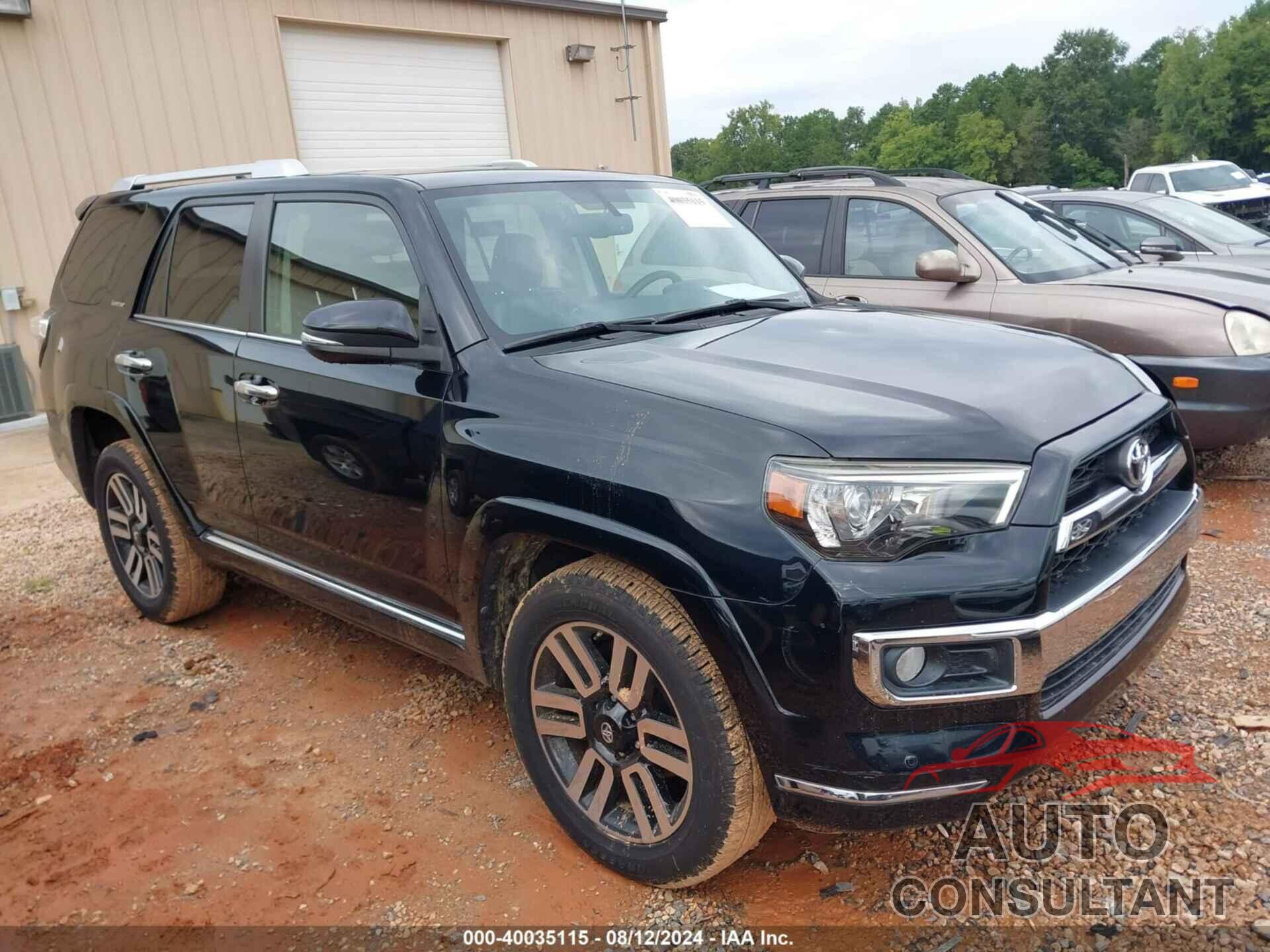 TOYOTA 4RUNNER 2016 - JTEBU5JR9G5352235