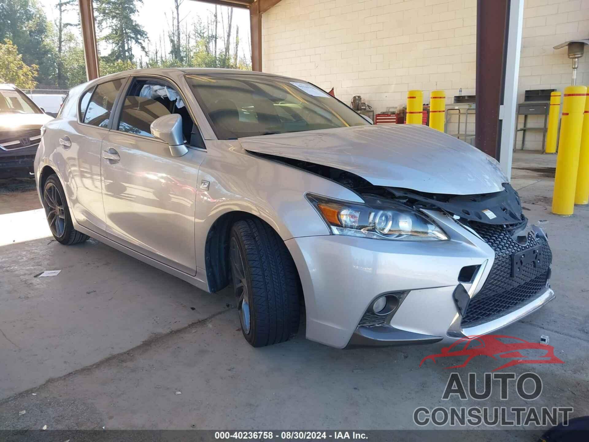 LEXUS CT 200H 2016 - JTHKD5BH9G2259337