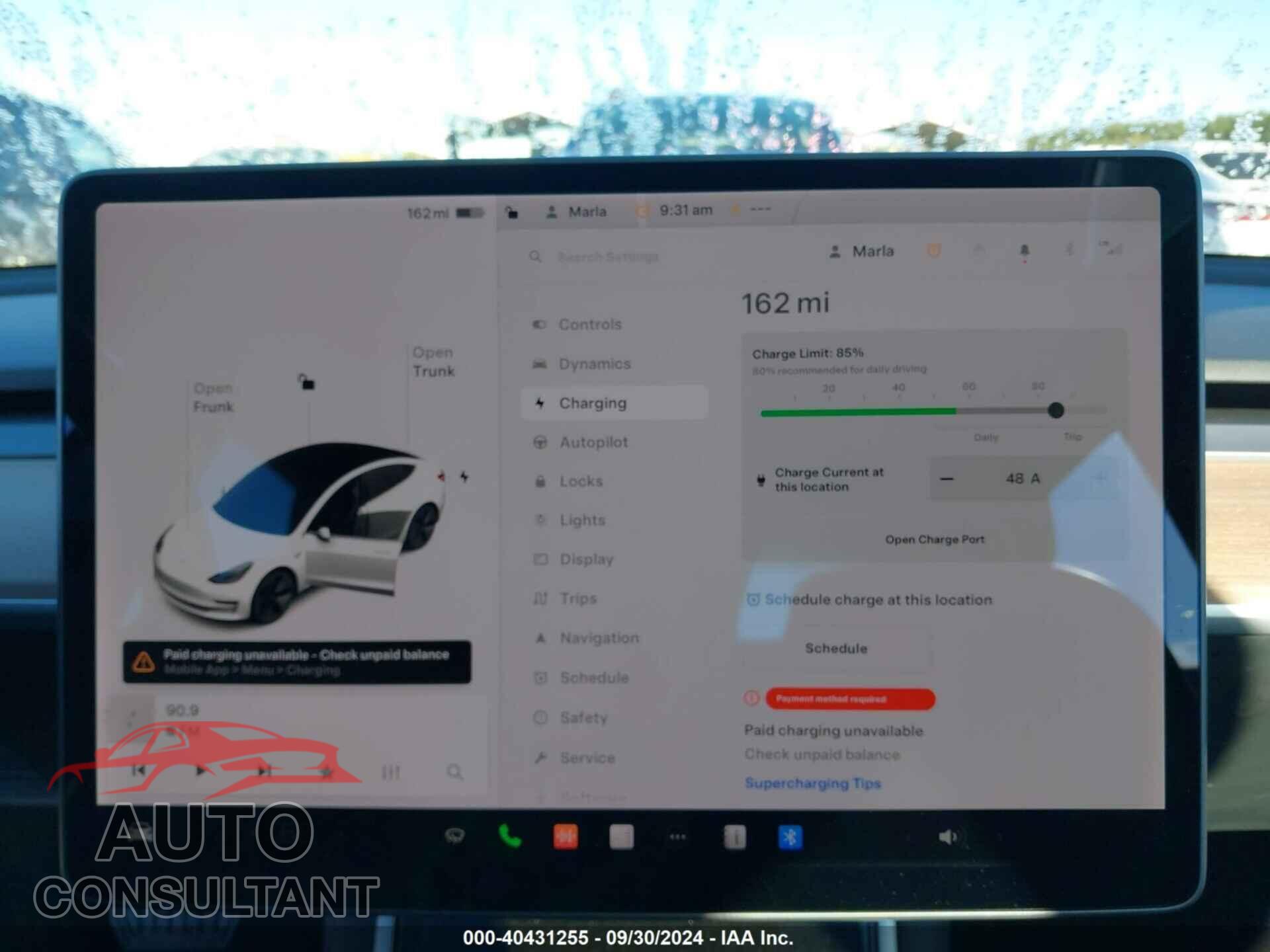 TESLA MODEL 3 2020 - 5YJ3E1EB6LF637575