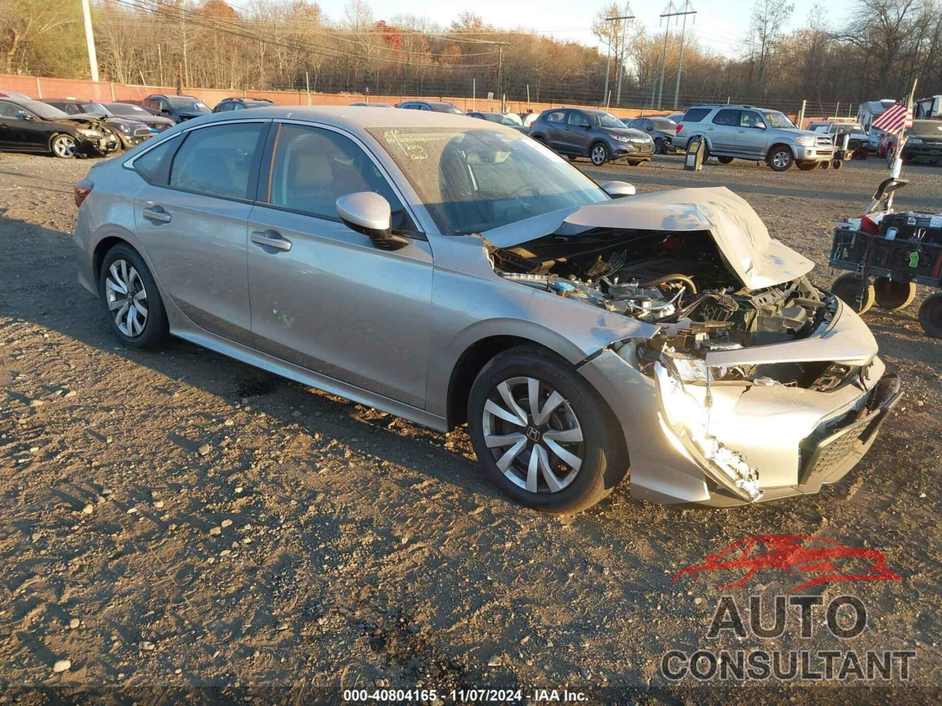 HONDA CIVIC 2025 - 2HGFE2F26SH528612