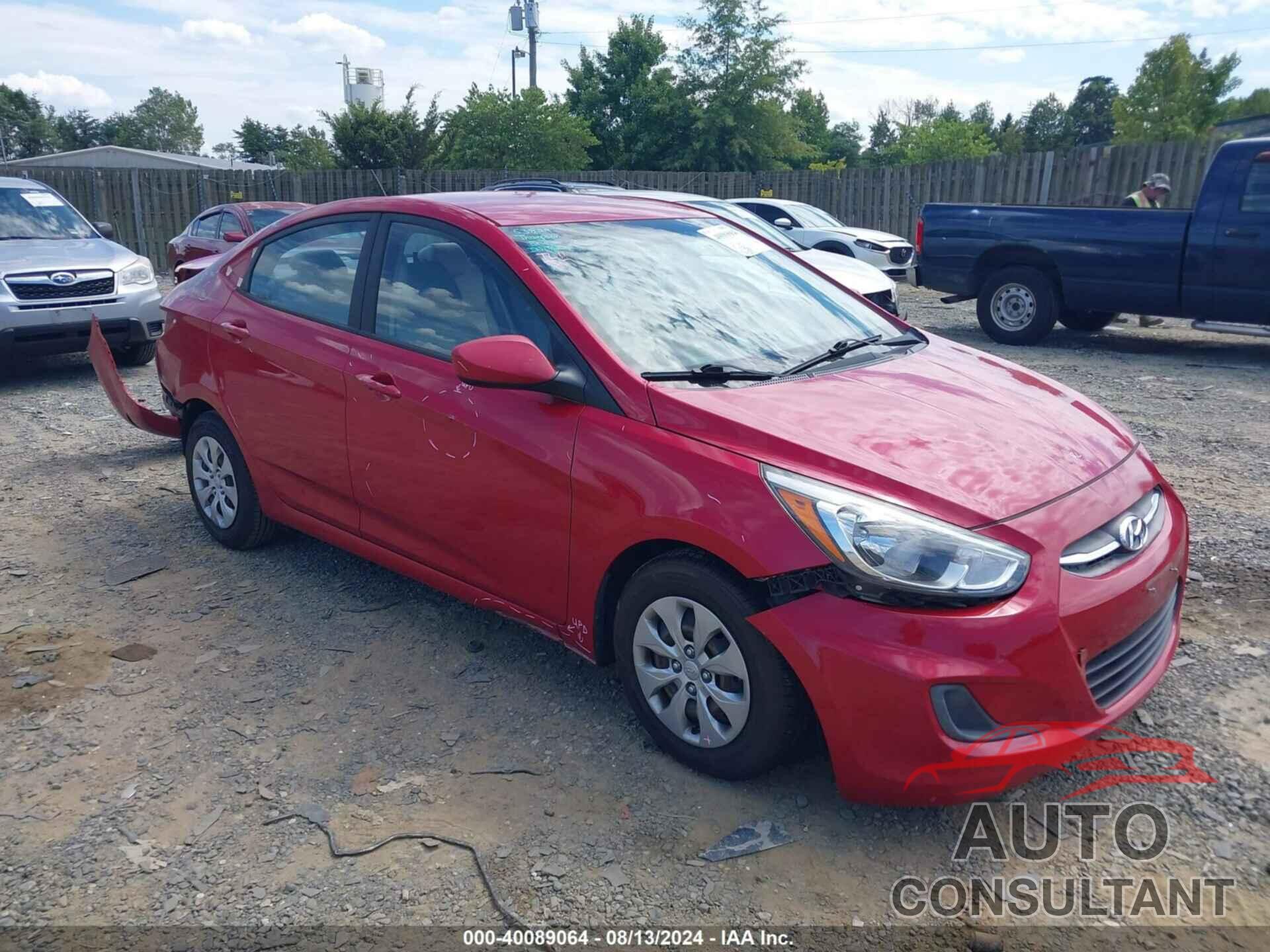 HYUNDAI ACCENT 2017 - KMHCT4AE1HU223783