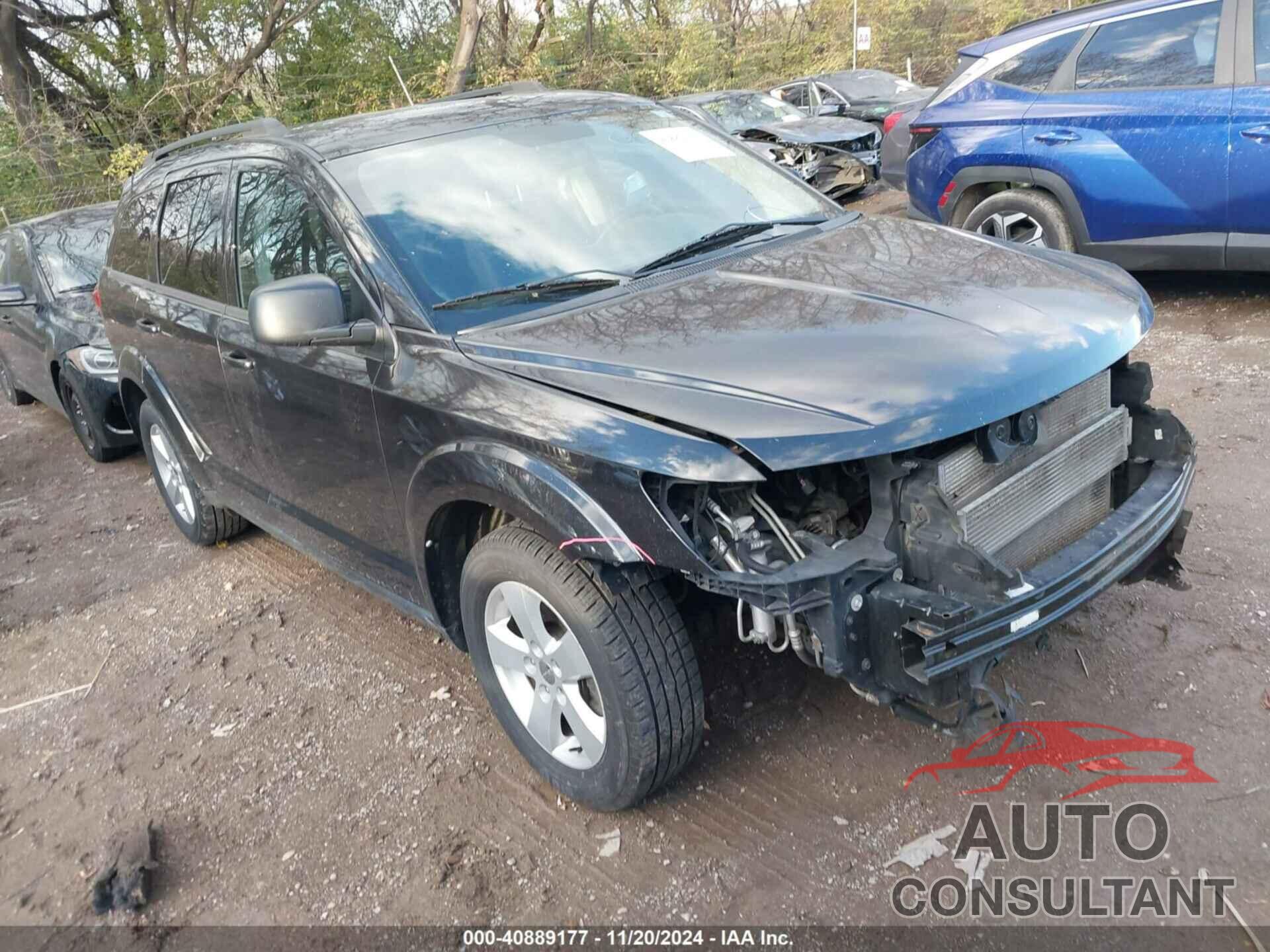 DODGE JOURNEY 2013 - 3C4PDCAB4DT536818