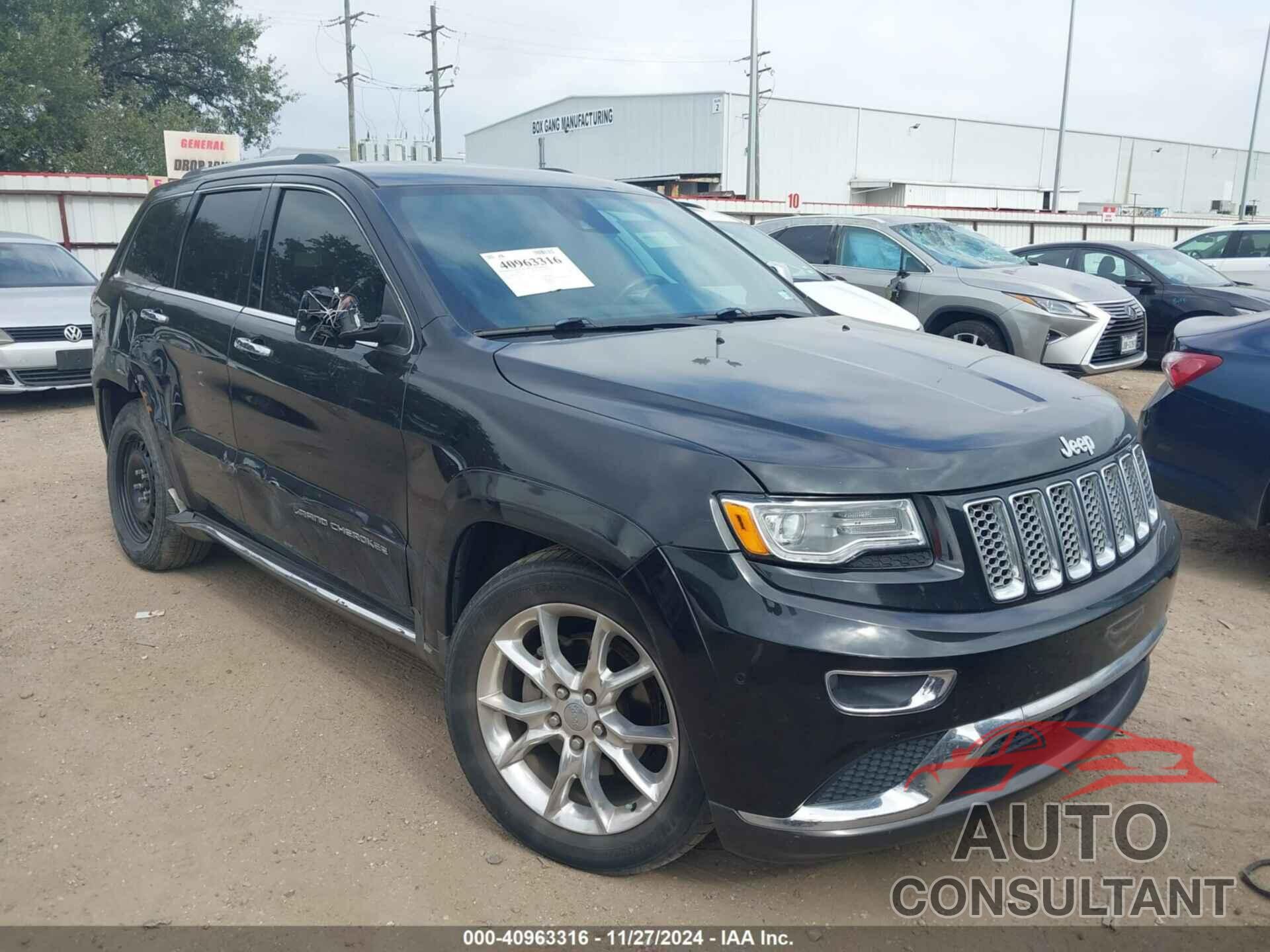 JEEP GRAND CHEROKEE 2015 - 1C4RJFJG4FC157587