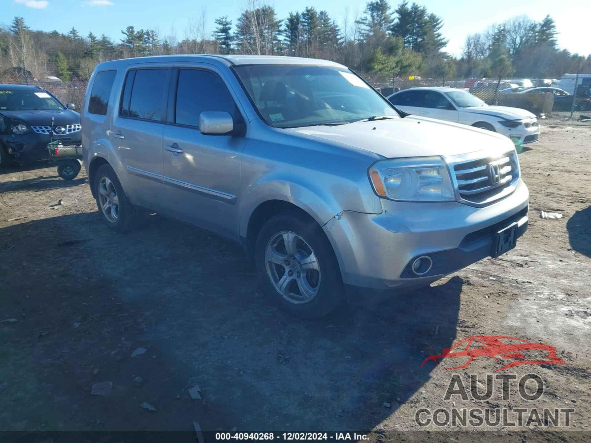 HONDA PILOT 2013 - 5FNYF4H58DB022229