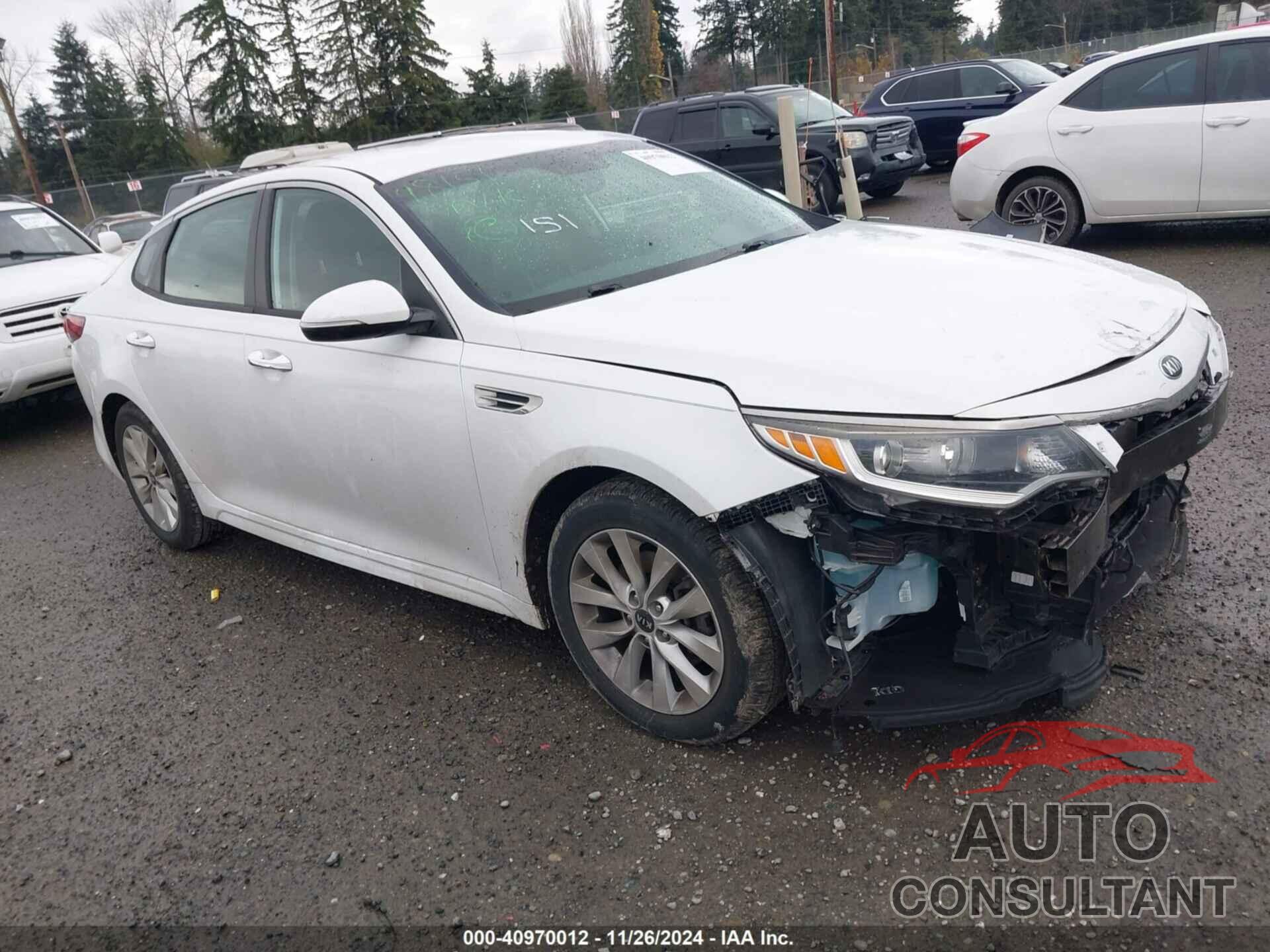 KIA OPTIMA 2018 - 5XXGT4L39JG219462