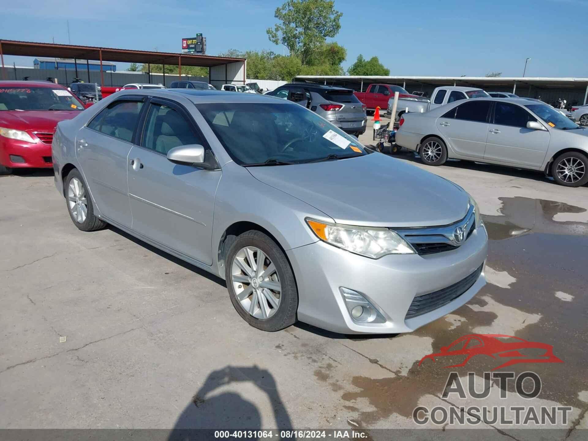 TOYOTA CAMRY 2012 - 4T4BF1FK9CR217406