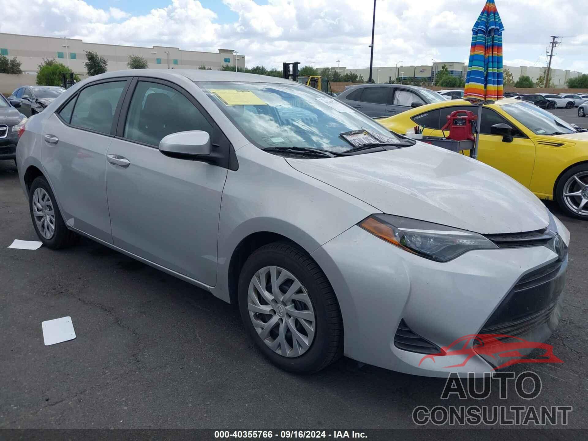 TOYOTA COROLLA 2018 - 5YFBURHE1JP829863