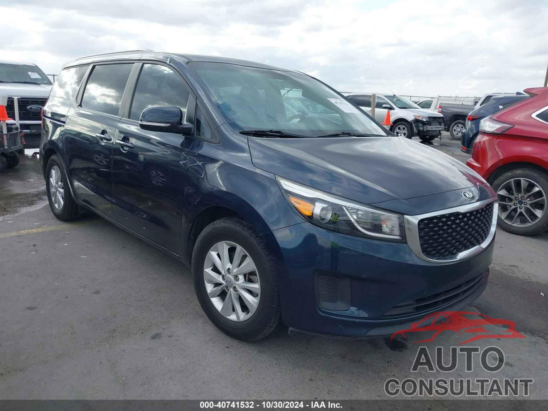 KIA SEDONA 2016 - KNDMB5C12G6149465