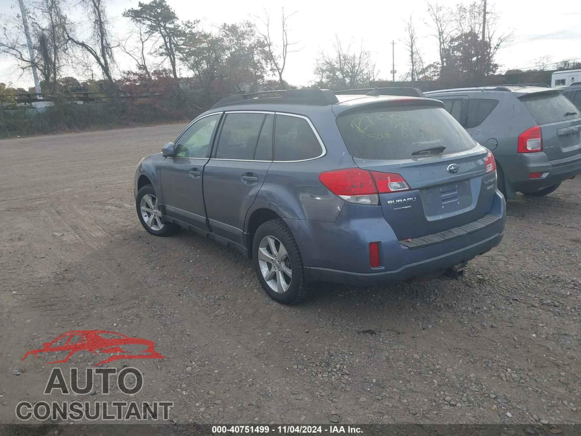 SUBARU OUTBACK 2014 - 4S4BRBLC3E3314680