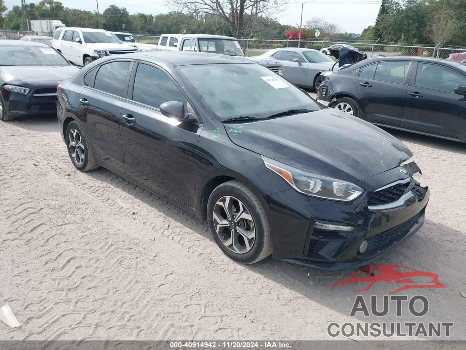 KIA FORTE 2019 - 3KPF24AD8KE013487