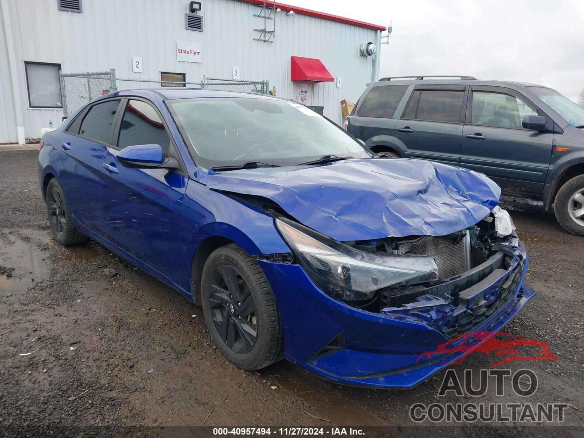 HYUNDAI ELANTRA 2021 - 5NPLM4AG8MH008697