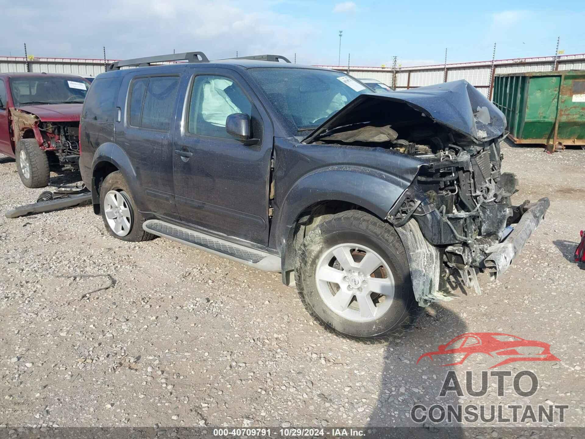 NISSAN PATHFINDER 2011 - 5N1AR1NBXBC600774