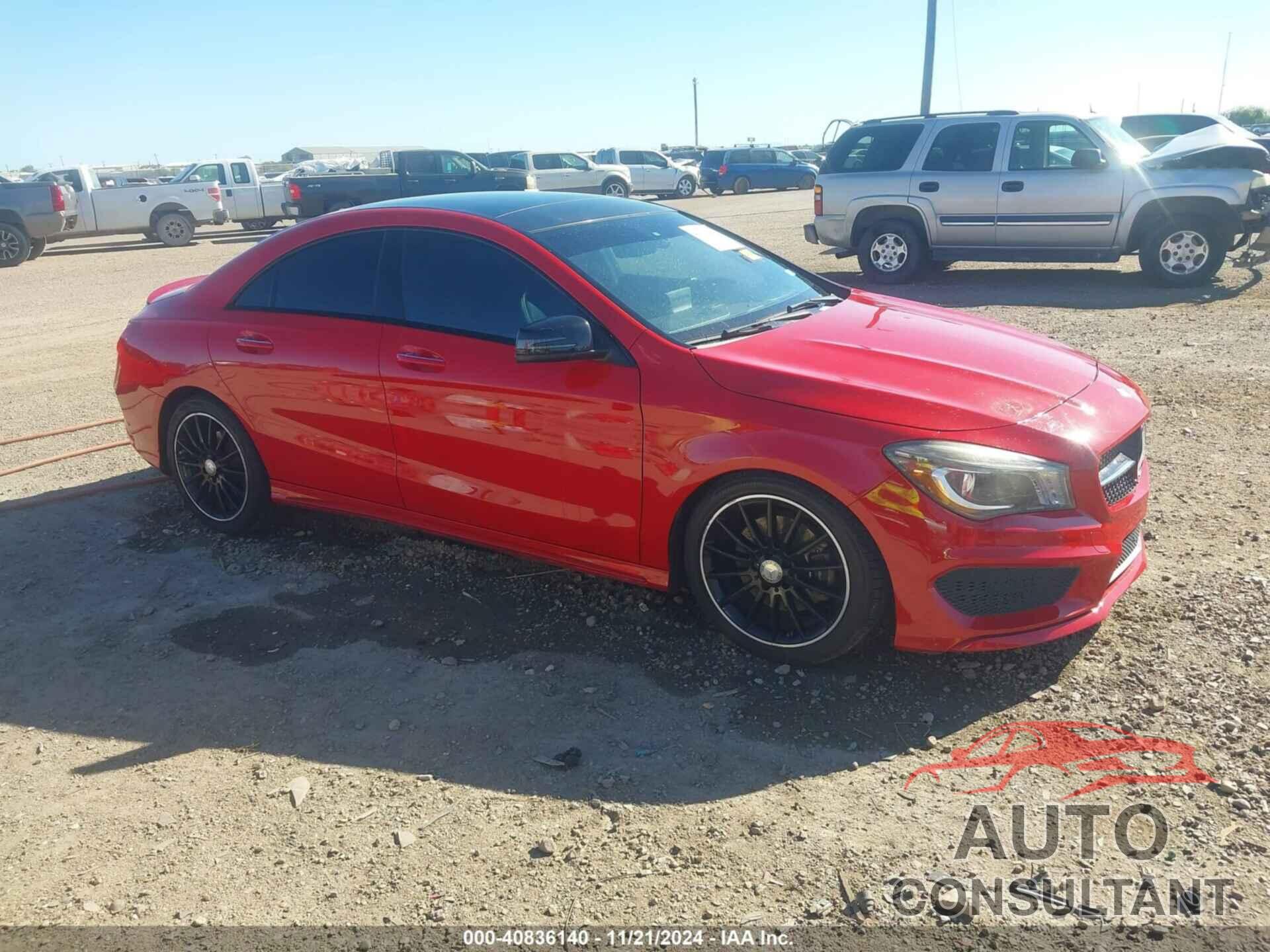 MERCEDES-BENZ CLA 250 2016 - WDDSJ4EB3GN335389