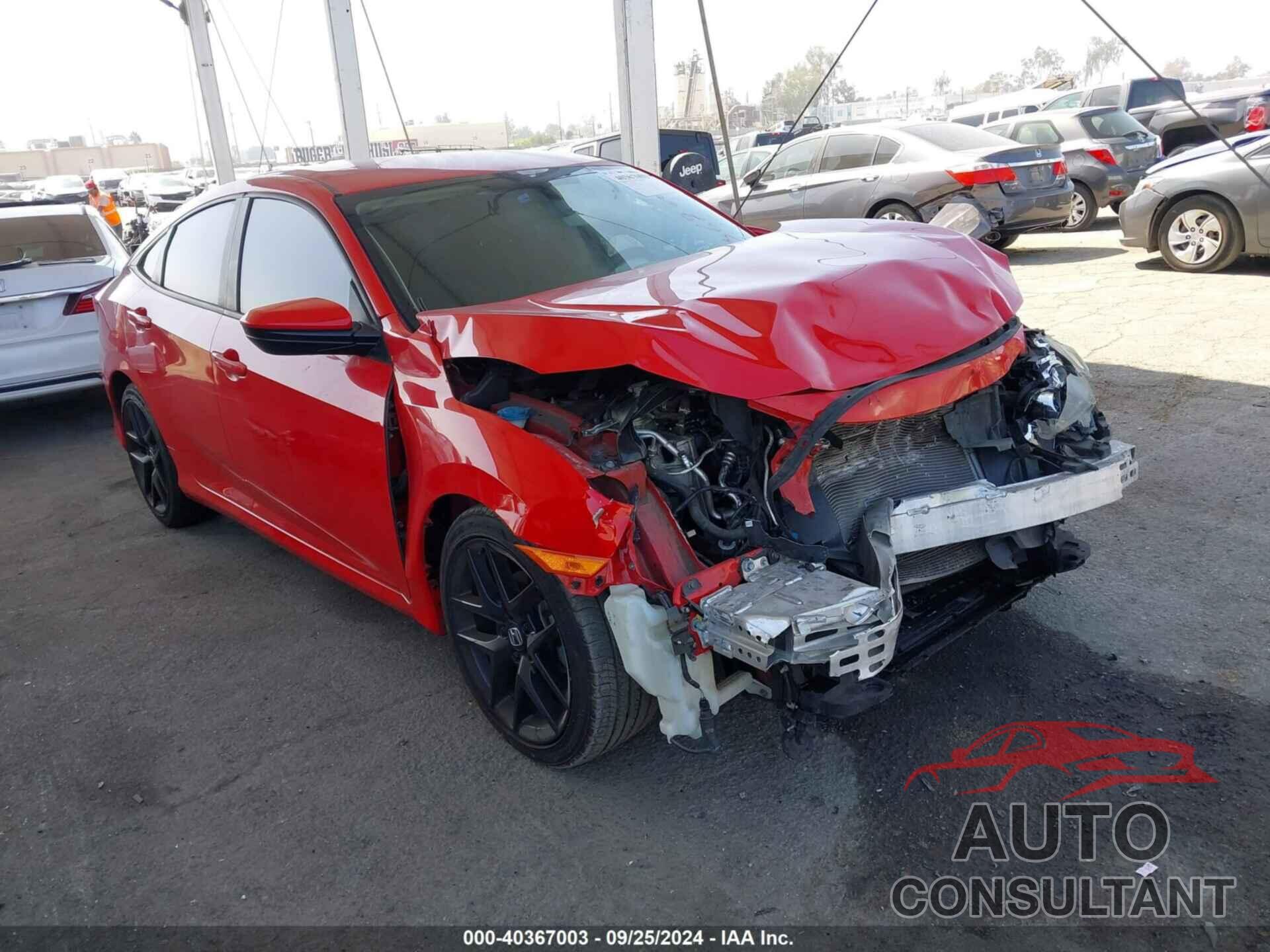 HONDA CIVIC 2018 - 2HGFC2F51JH511604